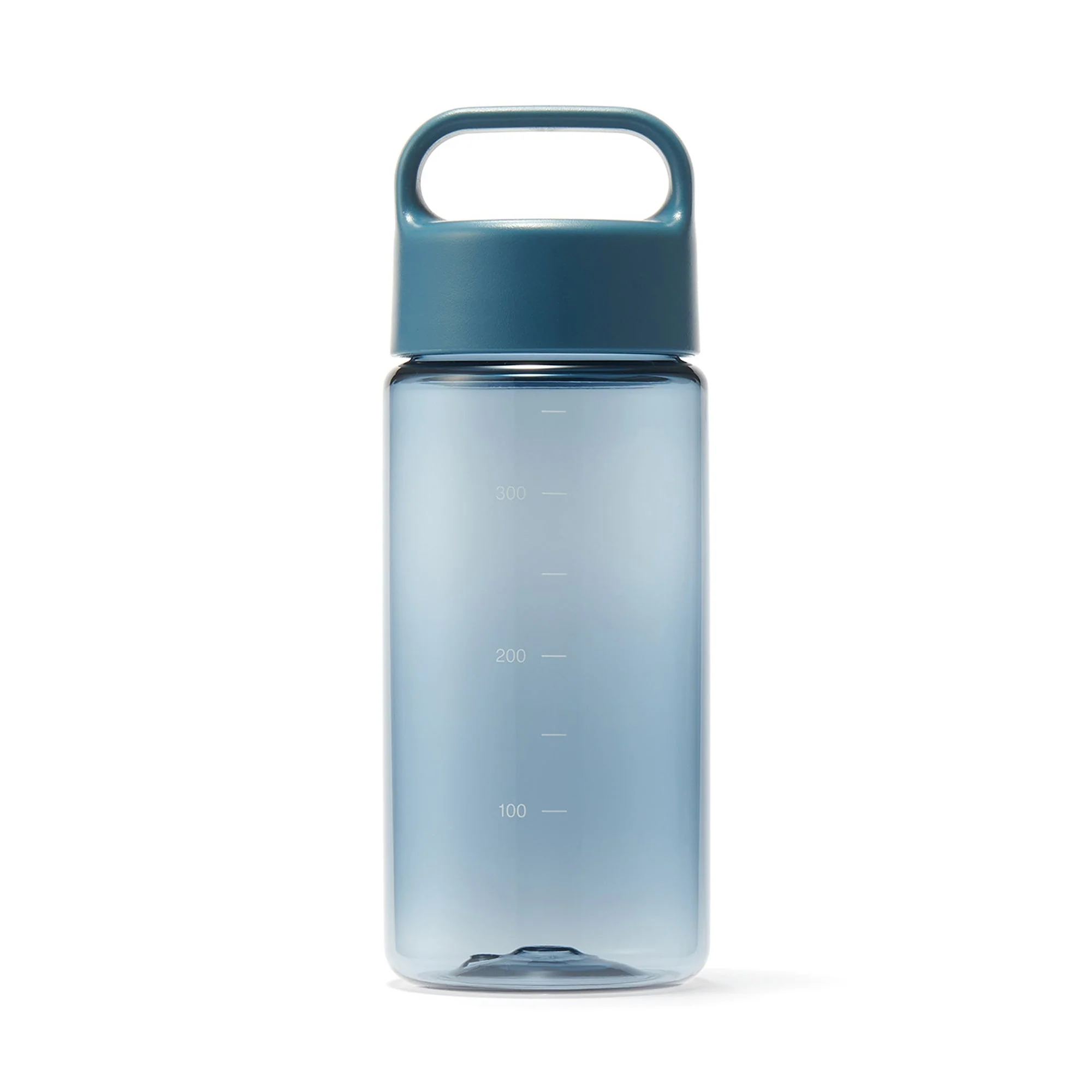 Easy-to-Carry Water Bottle With Scale - Blue (11.8 fl oz)