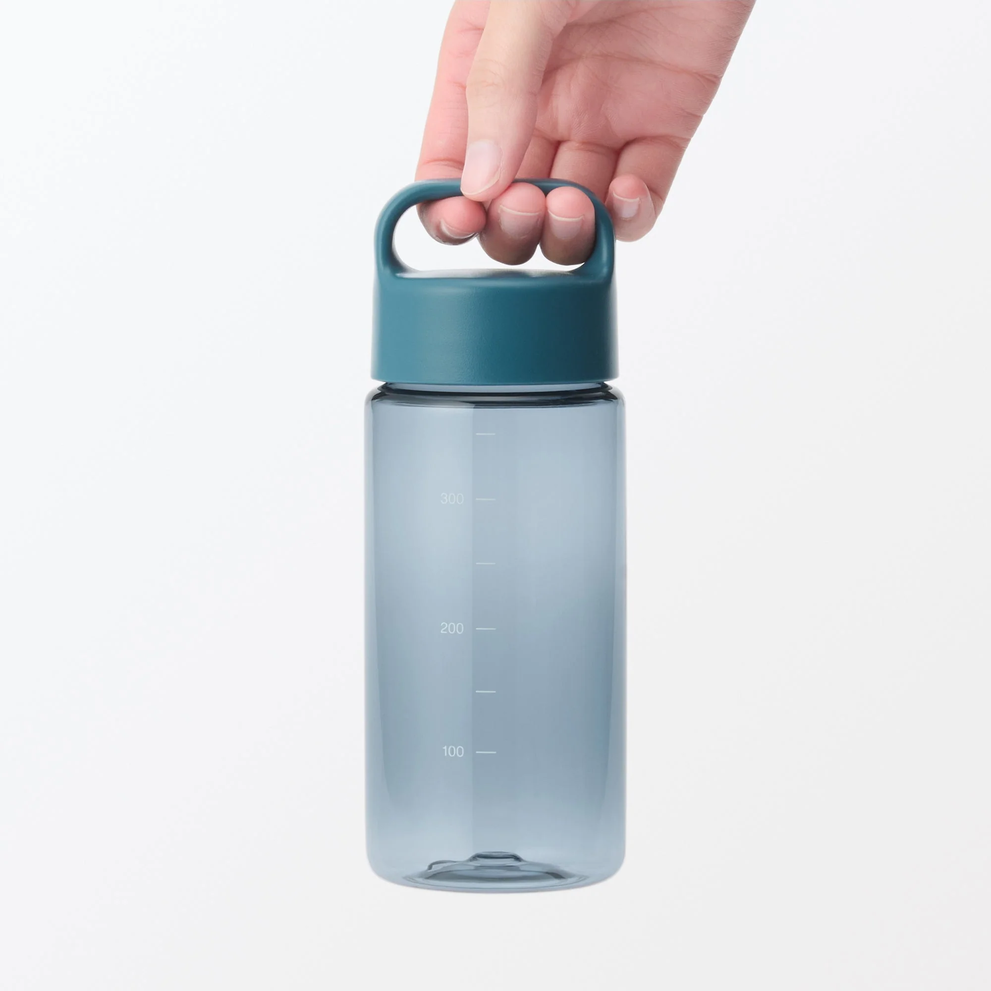 Easy-to-Carry Water Bottle With Scale - Blue (11.8 fl oz) - Image 6
