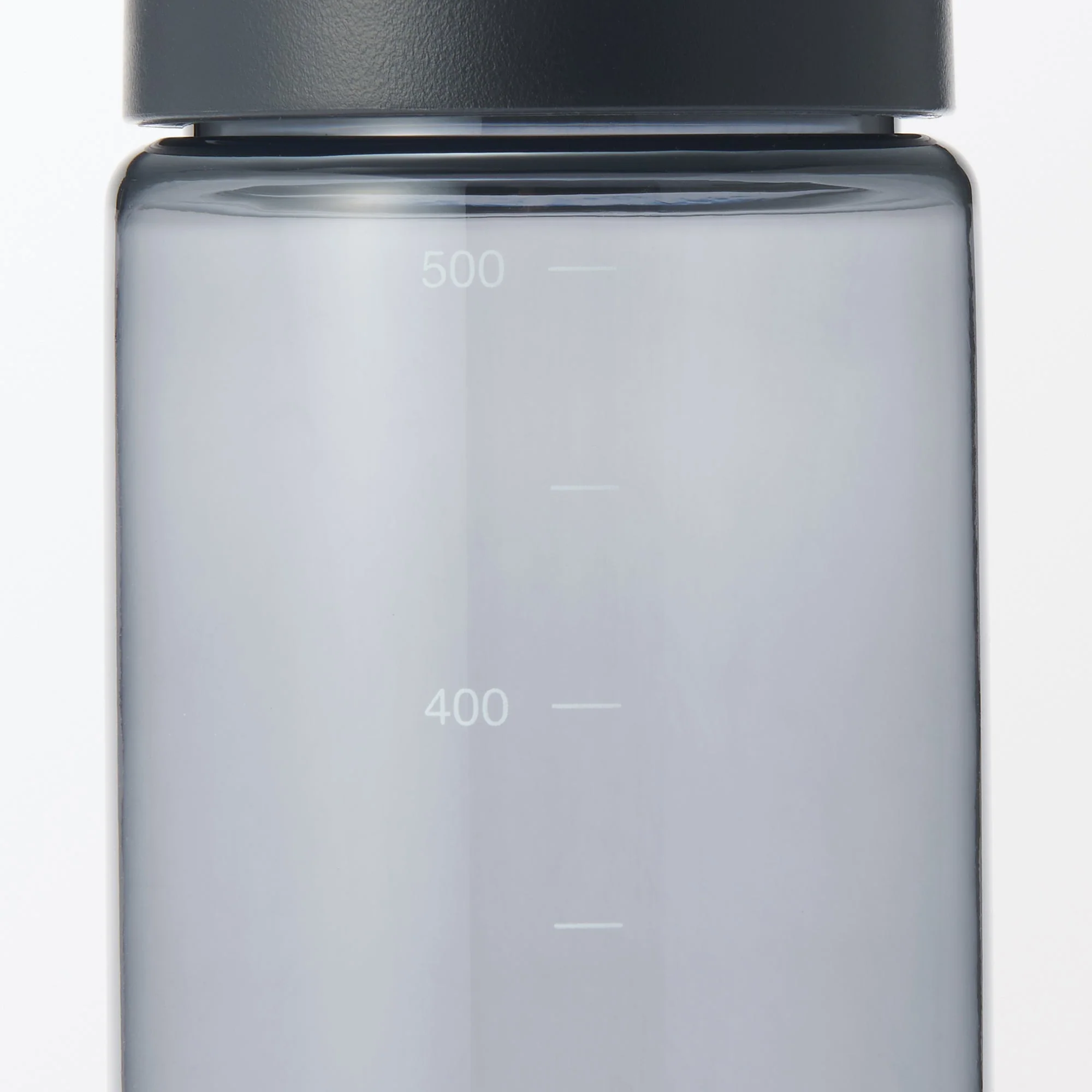 Easy-to-Carry Water Bottle With Scale - Black (16.9 fl oz) - Image 3