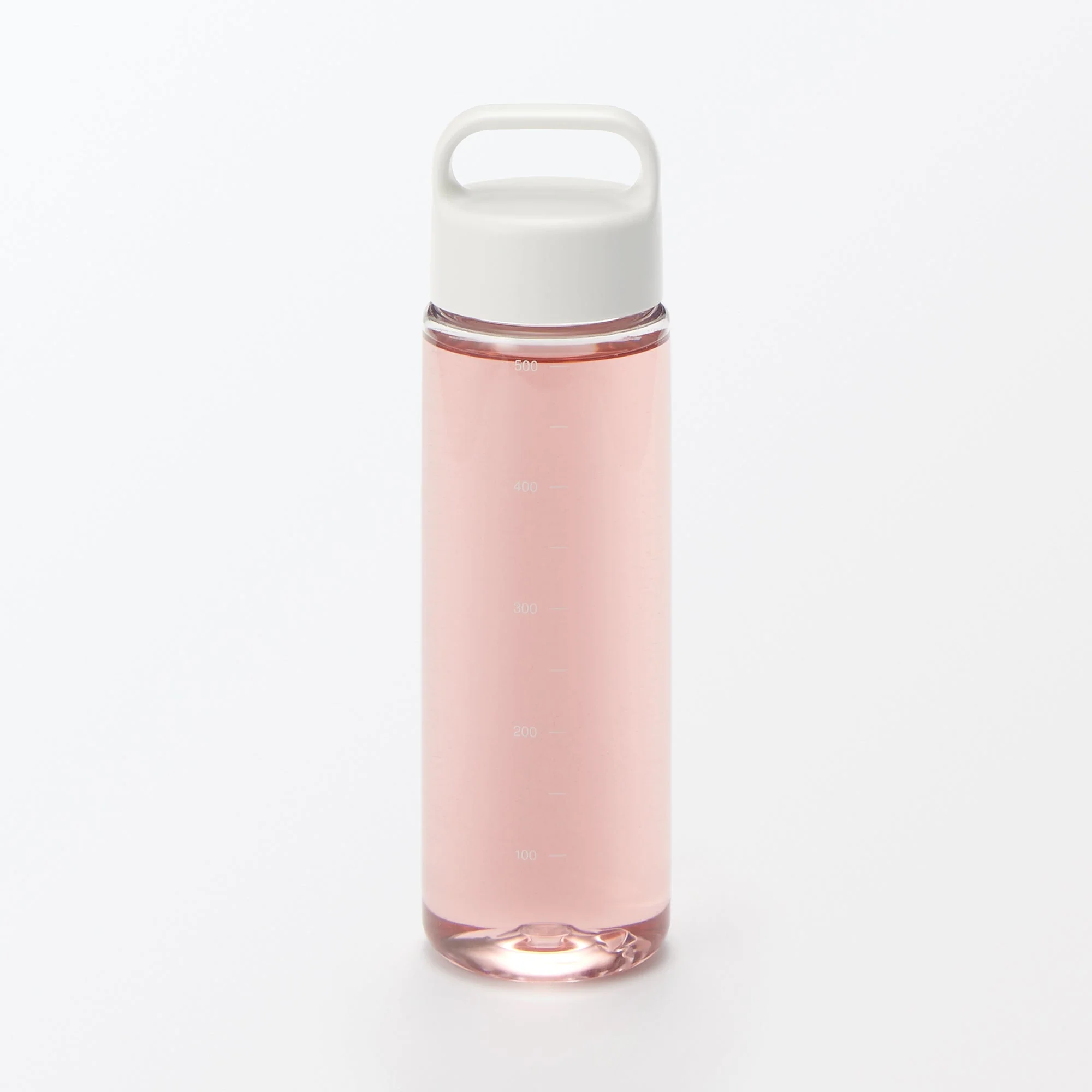 Easy-to-Carry Water Bottle With Scale - White (16.9 fl oz) - Image 9