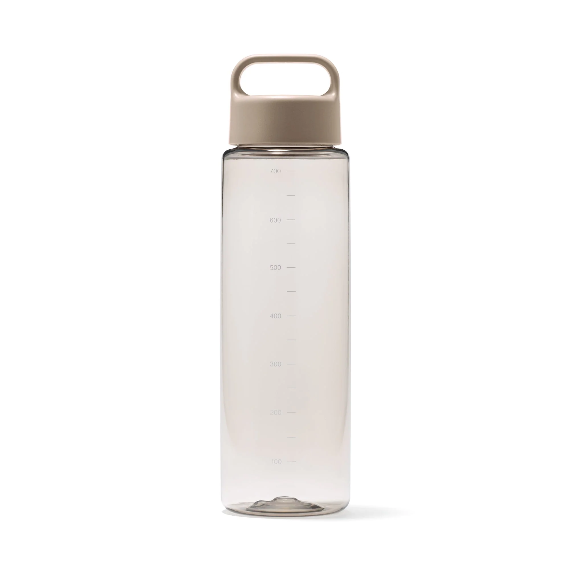 Easy-to-Carry Water Bottle With Scale - Sand Beige (23.7 fl oz)