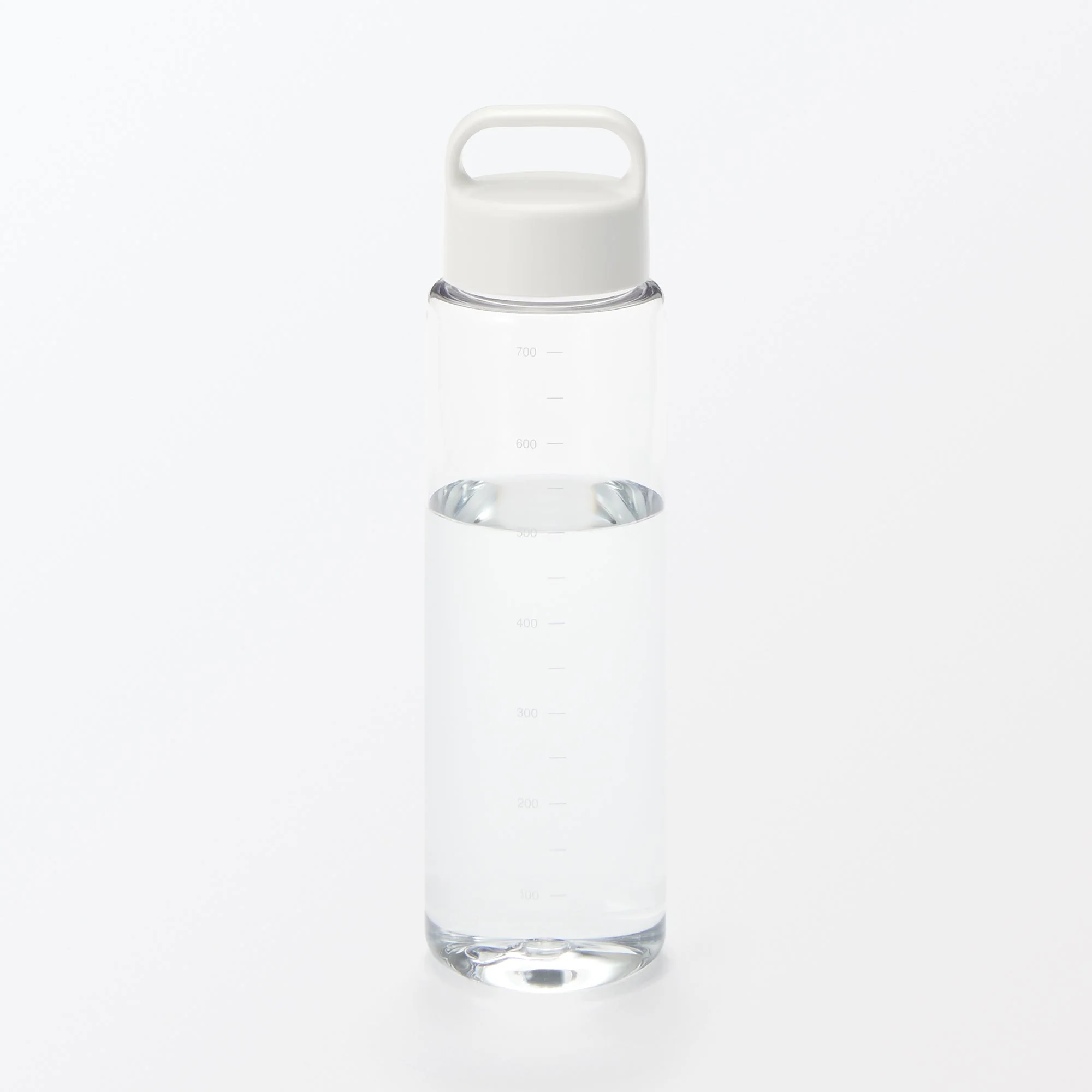 Easy-to-Carry Water Bottle With Scale - White (23.7 fl oz) - Image 5
