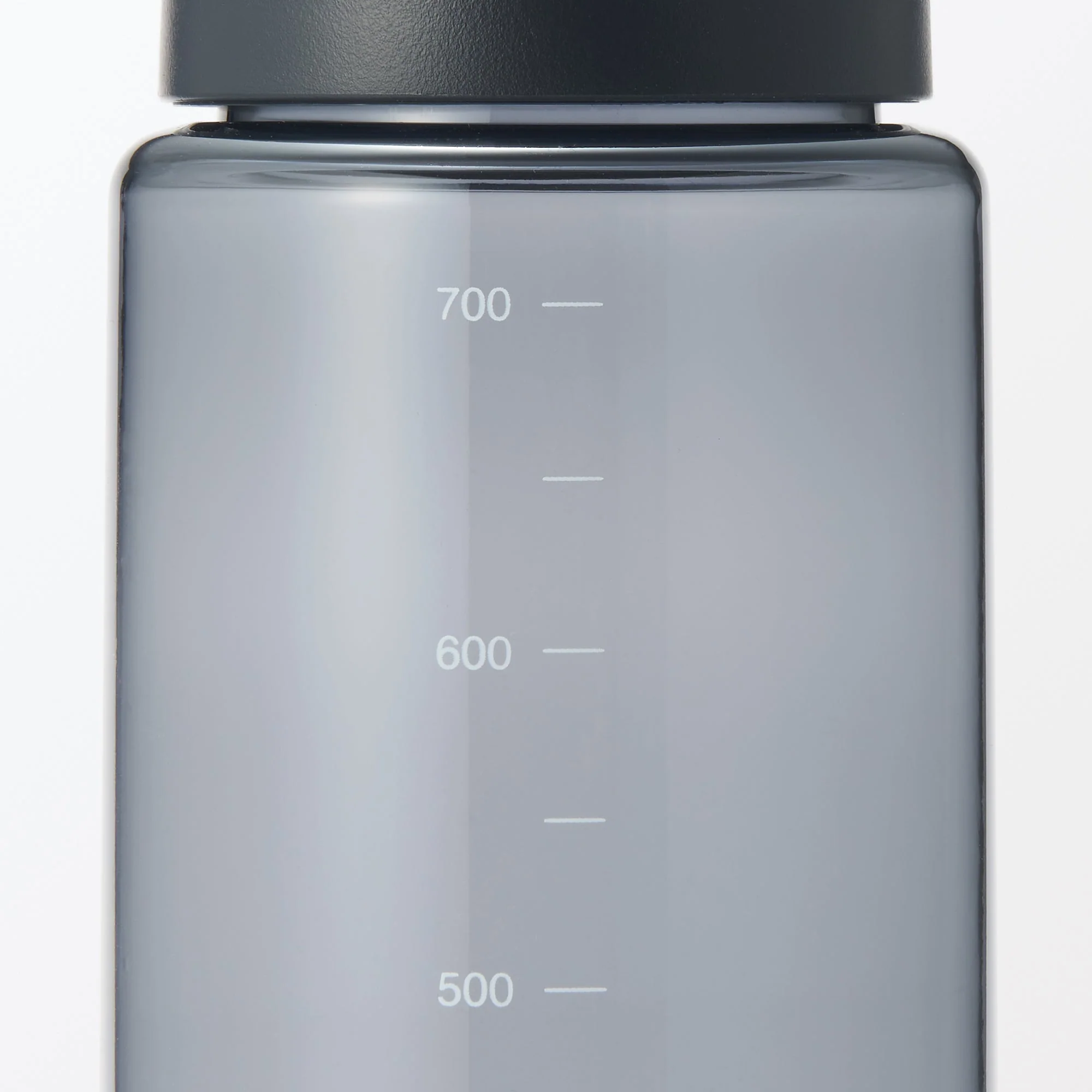 Easy-to-Carry Water Bottle With Scale - Black (23.7 fl oz) - Image 3
