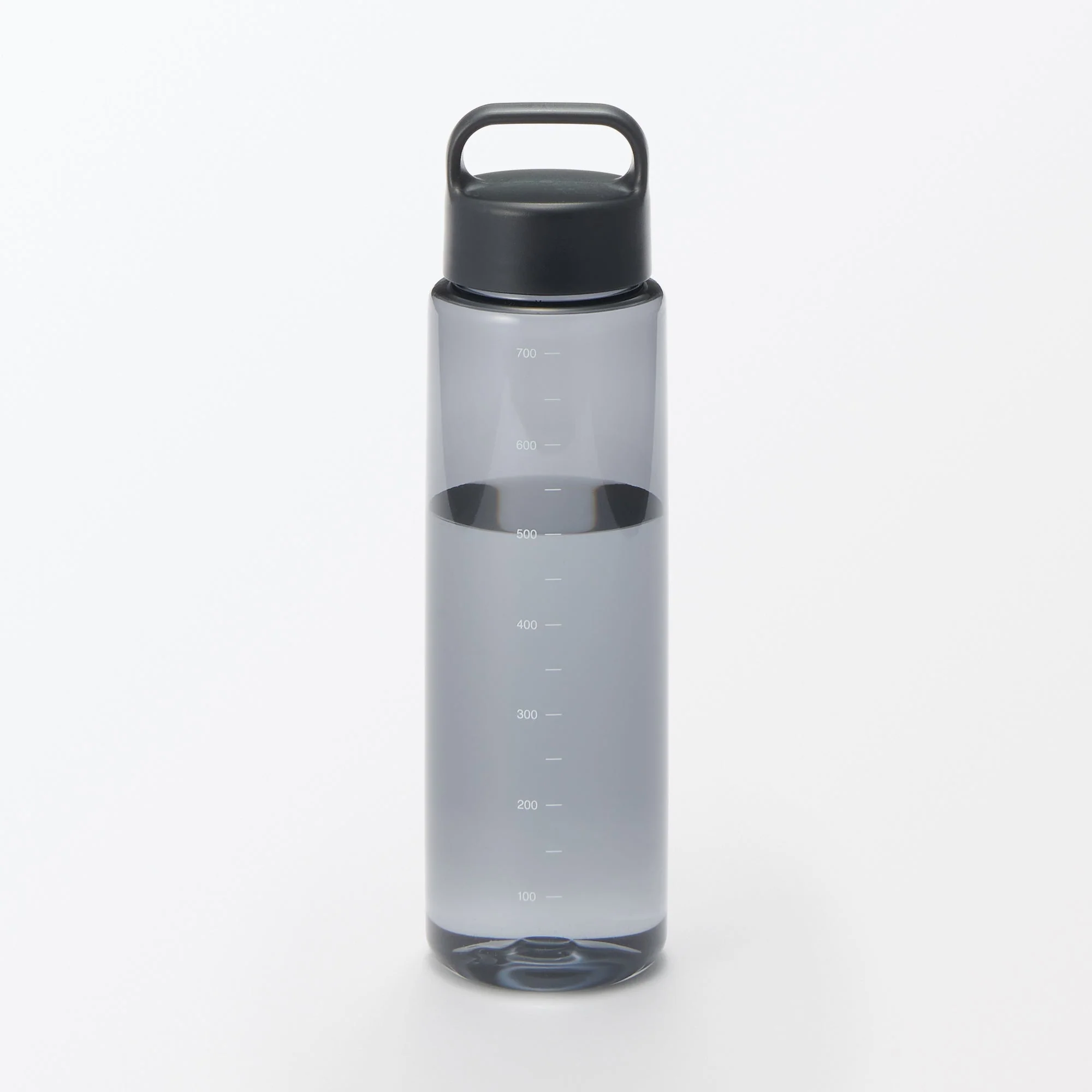 Easy-to-Carry Water Bottle With Scale - Black (23.7 fl oz) - Image 5