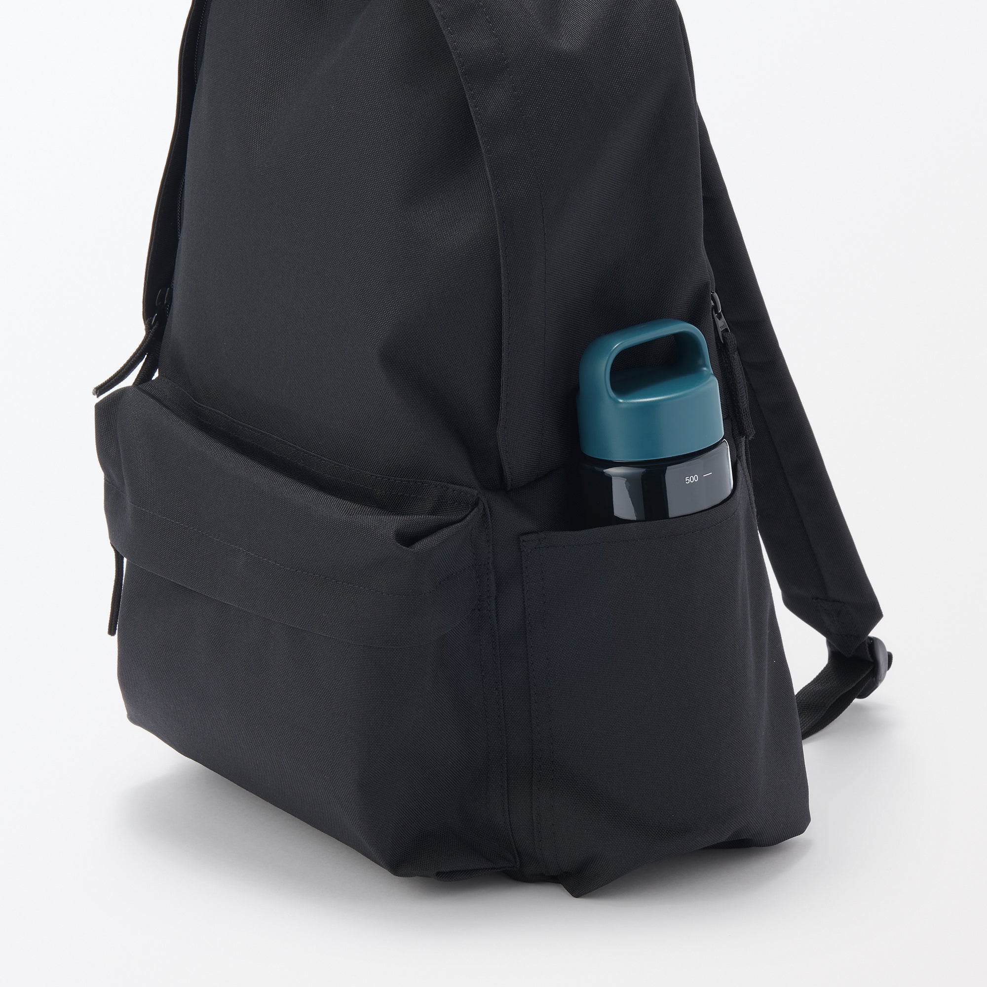 Easy-to-Carry Water Bottle With Scale - Blue (16.9 fl oz) - Image 8