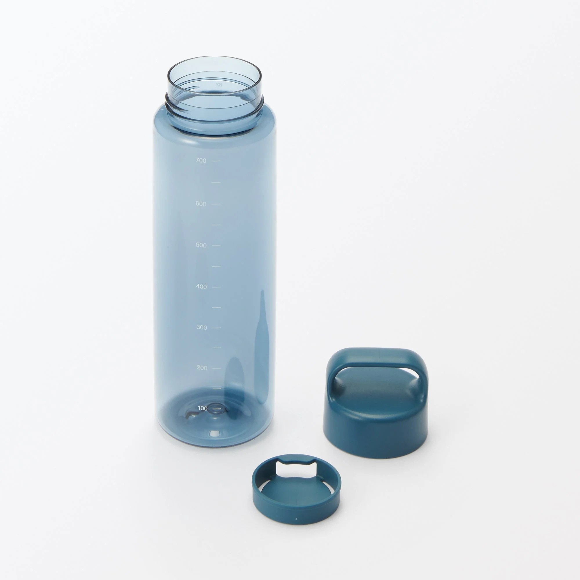 Easy-to-Carry Water Bottle With Scale - Blue (23.7 fl oz) - Image 4