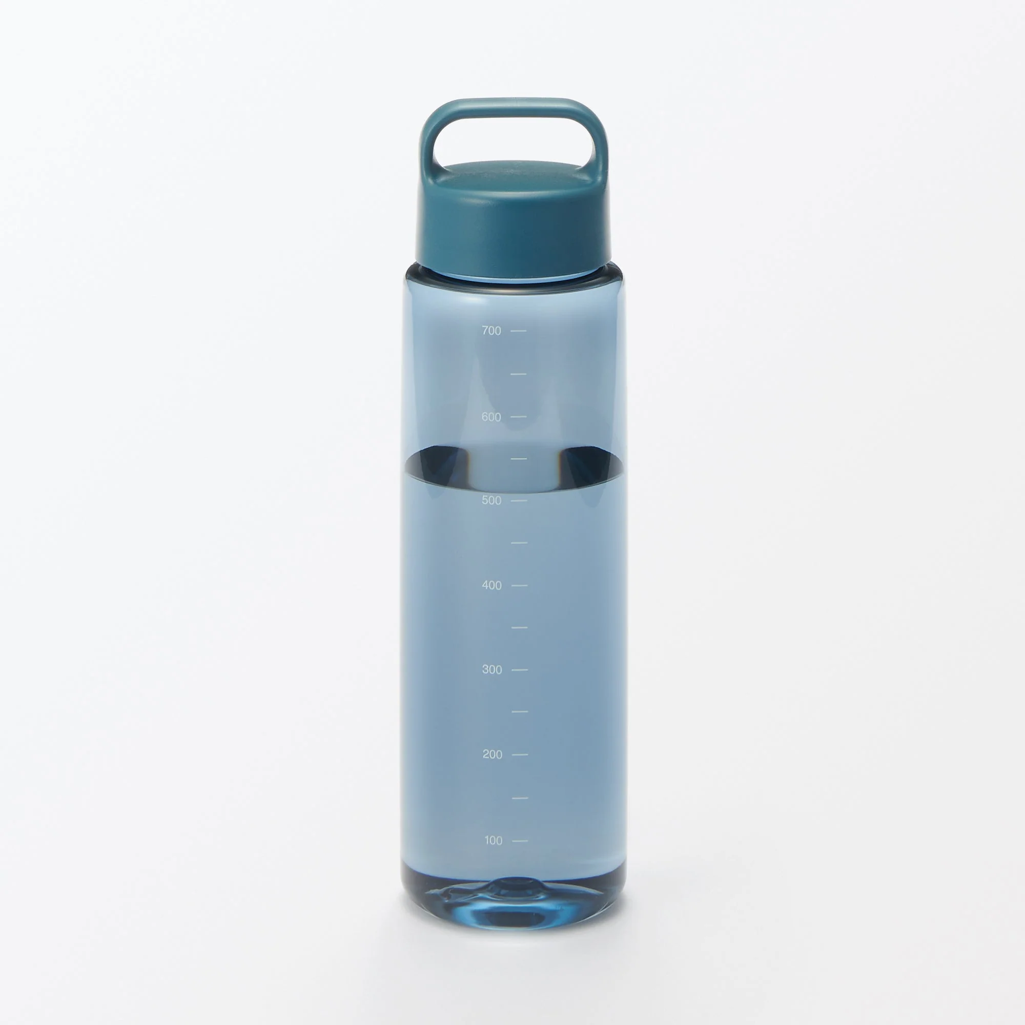 Easy-to-Carry Water Bottle With Scale - Blue (23.7 fl oz) - Image 5