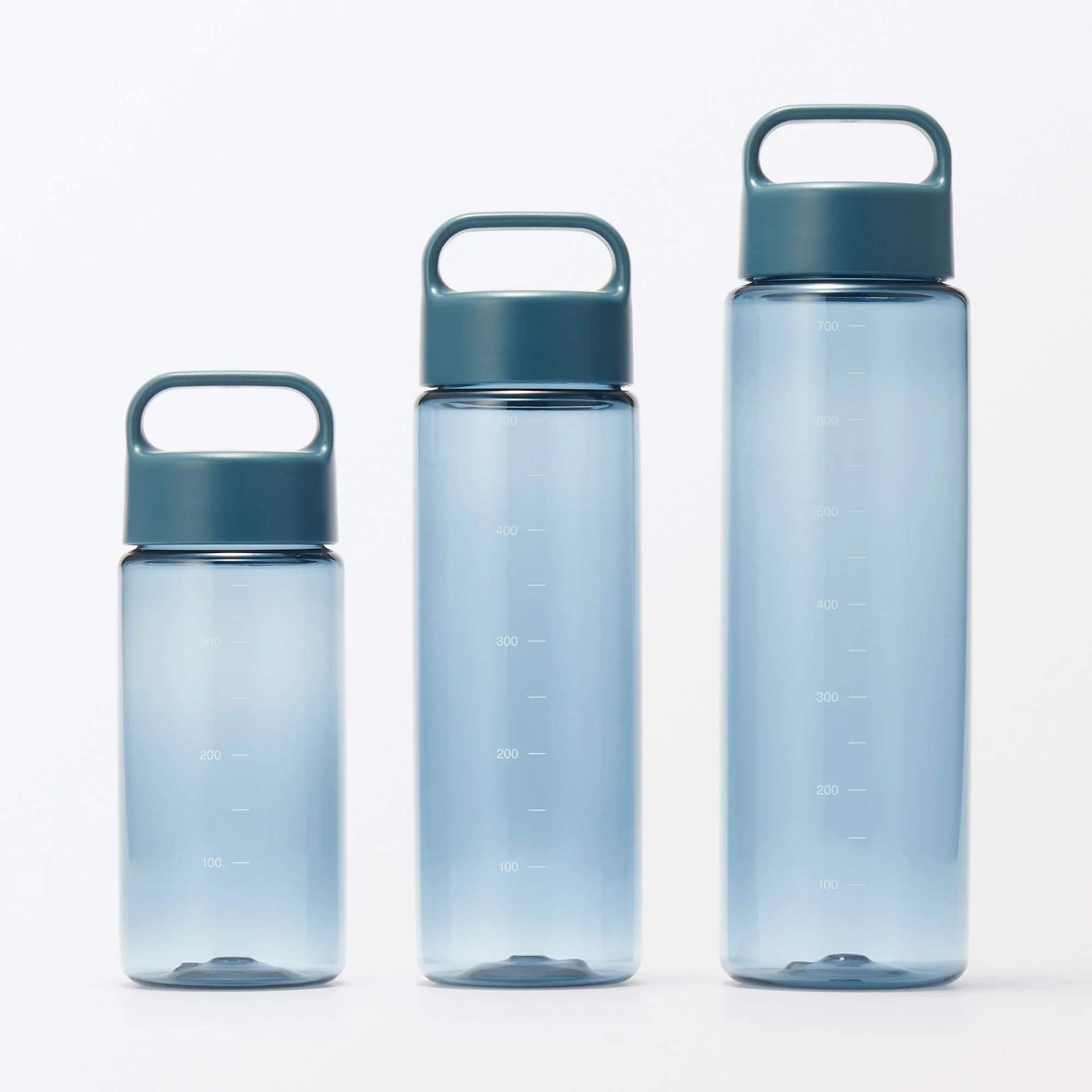 Easy-to-Carry Water Bottle With Scale - Blue (23.7 fl oz) - Image 7