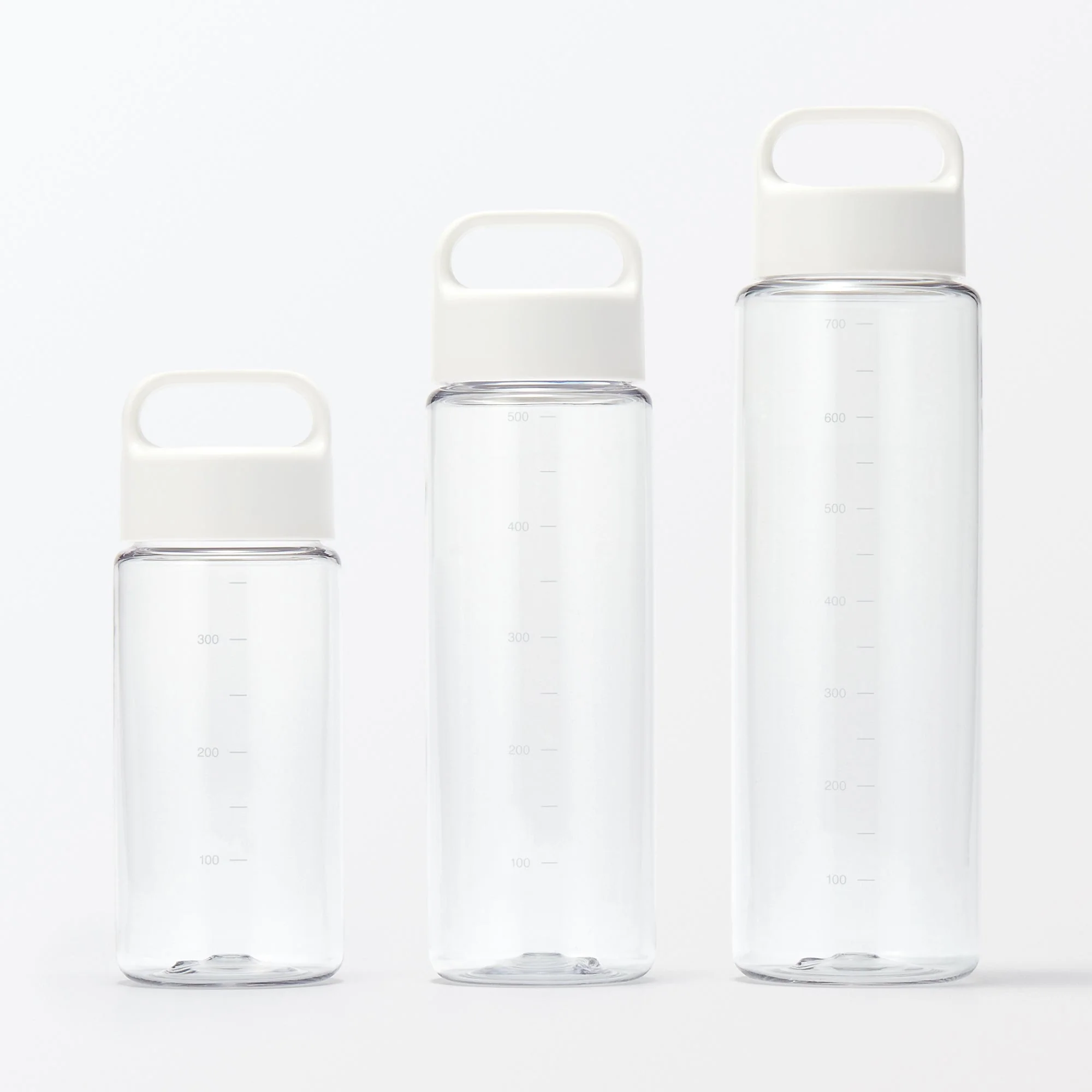 Easy-to-Carry Water Bottle With Scale - White (11.8 fl oz) - Image 7