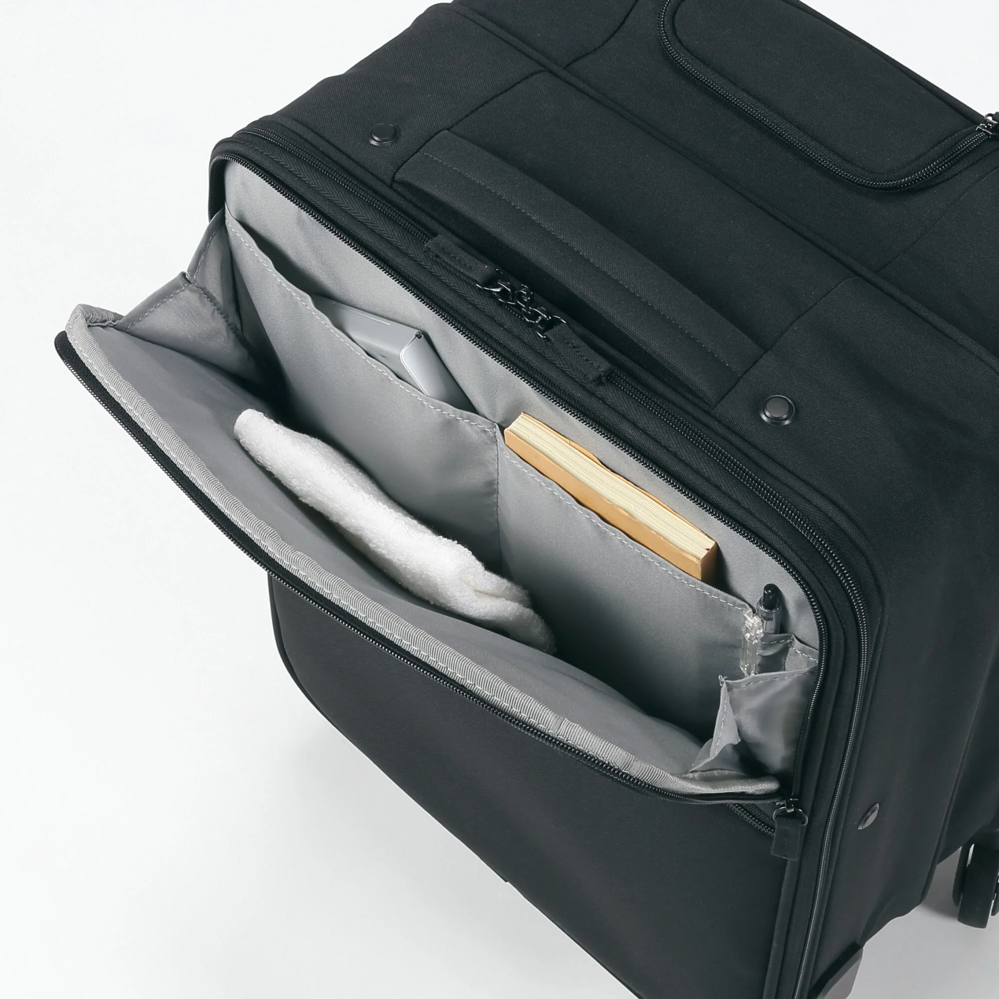 Easy To Store Soft Carry On Suitcase Small - Image 28