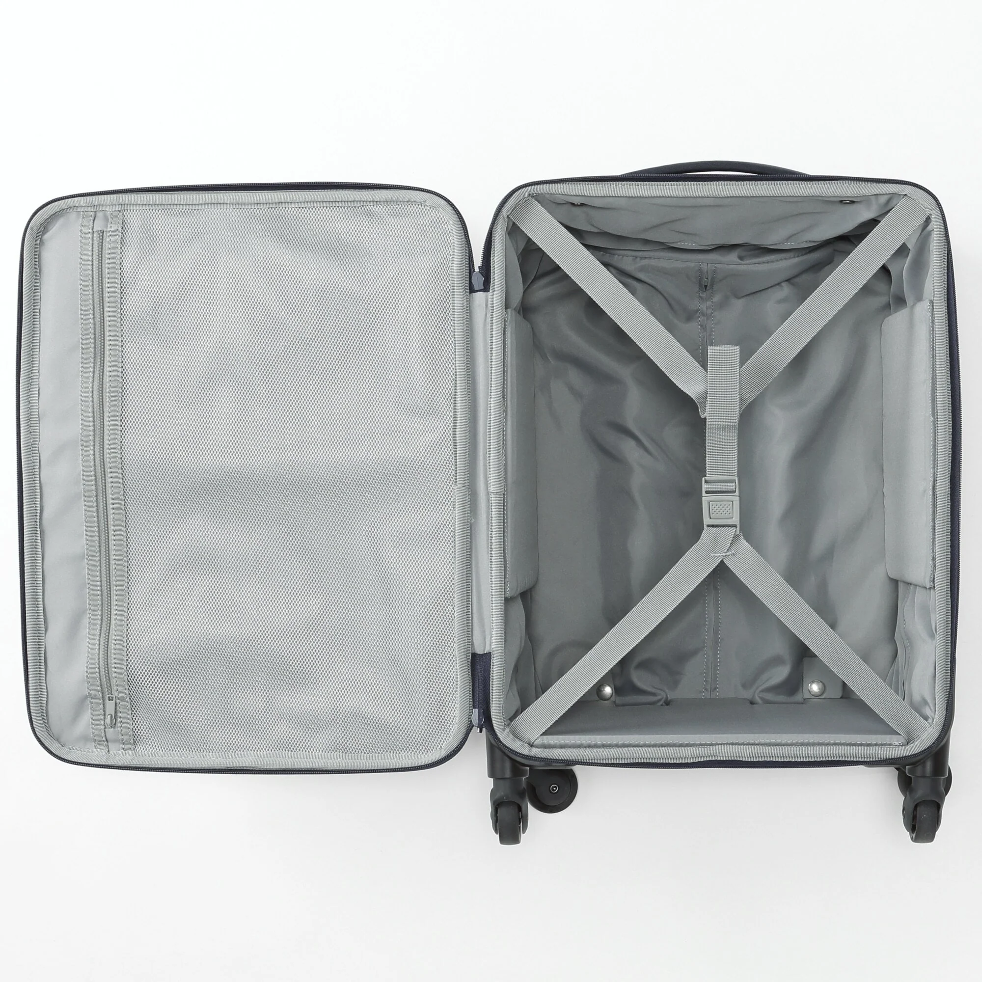 Easy To Store Soft Carry On Suitcase Small - Image 38
