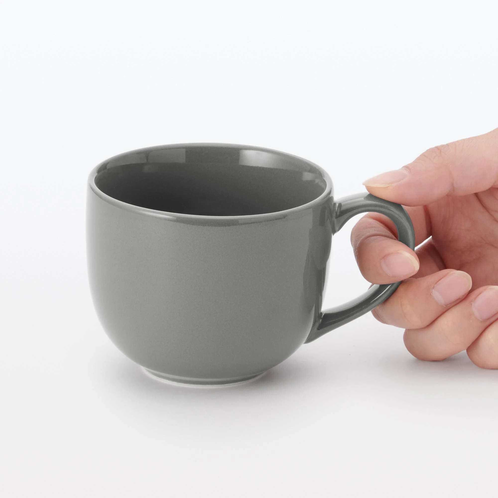 Everyday Tableware Coffee Cup - Gray - Image 6
