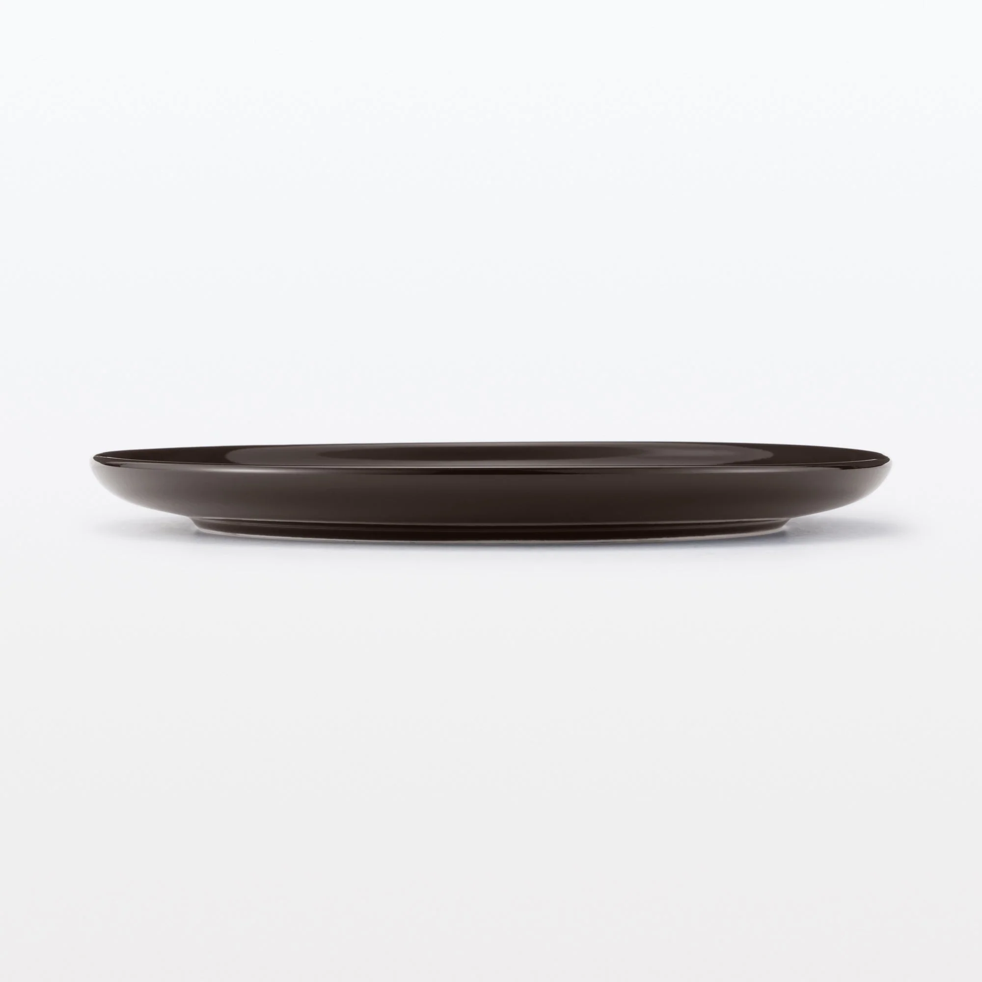 Everyday Tableware Lunch Plate - Dark Brown - Image 2
