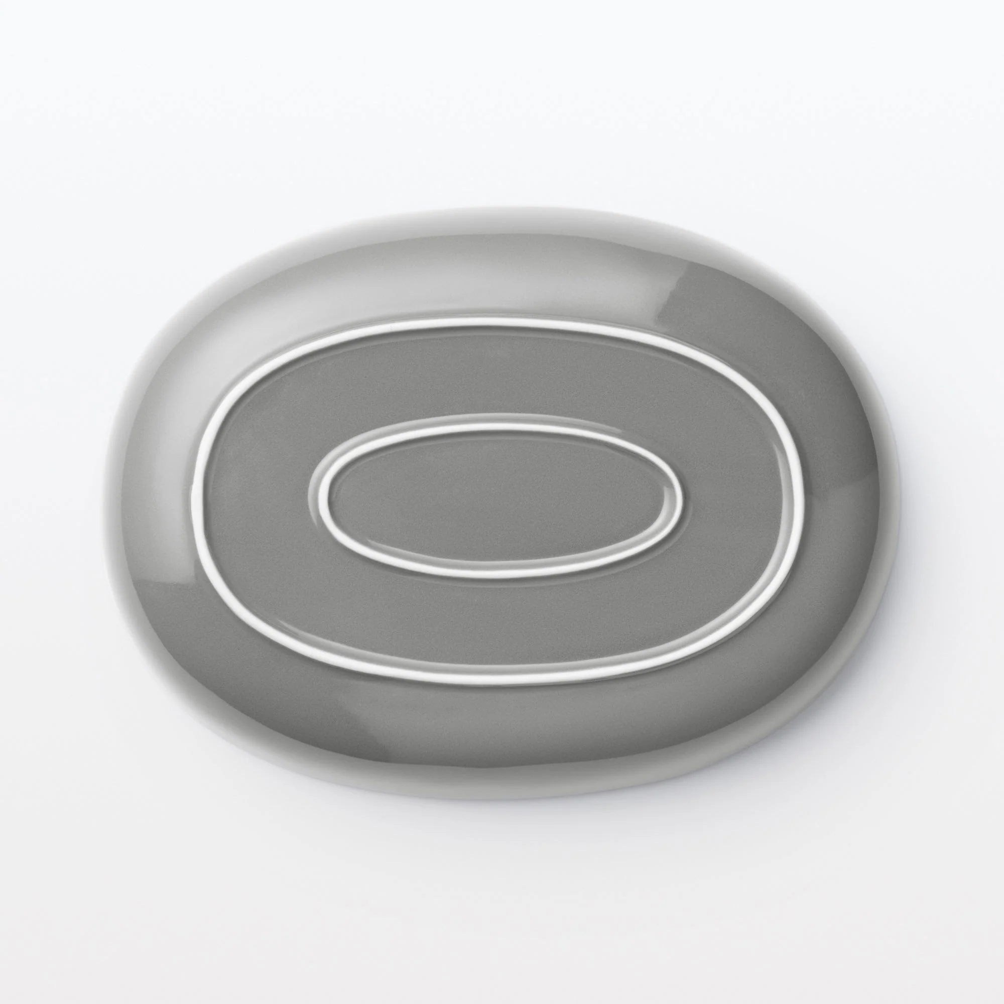 Everyday Tableware Oval Bowl - Gray - Image 4