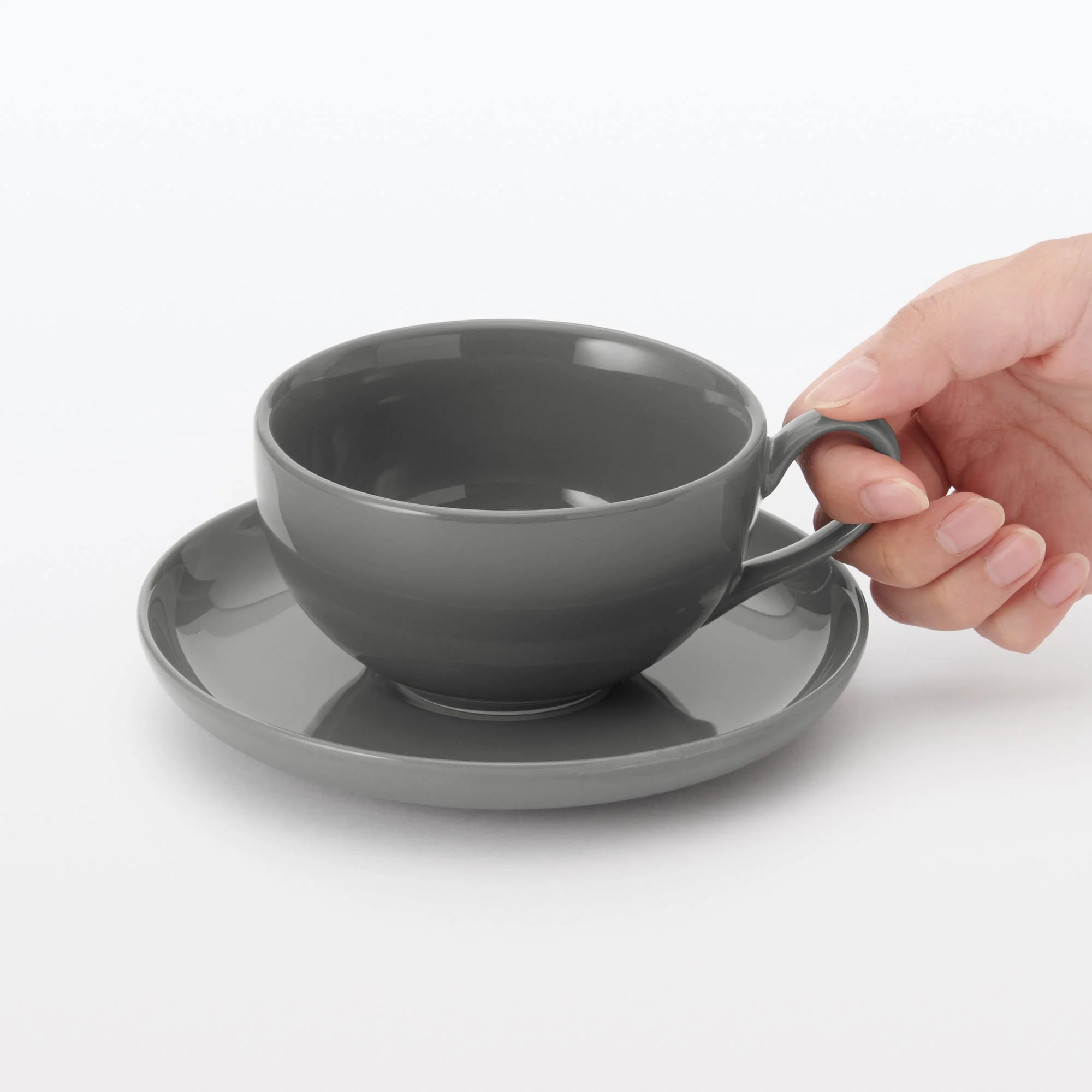 Everyday Tableware Teacup - Gray - Image 6
