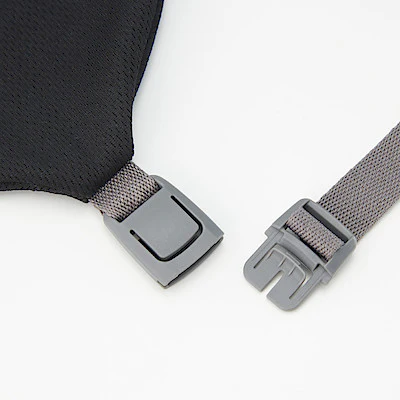Fitting Neck Cushion Curved Type Black - Image 4
