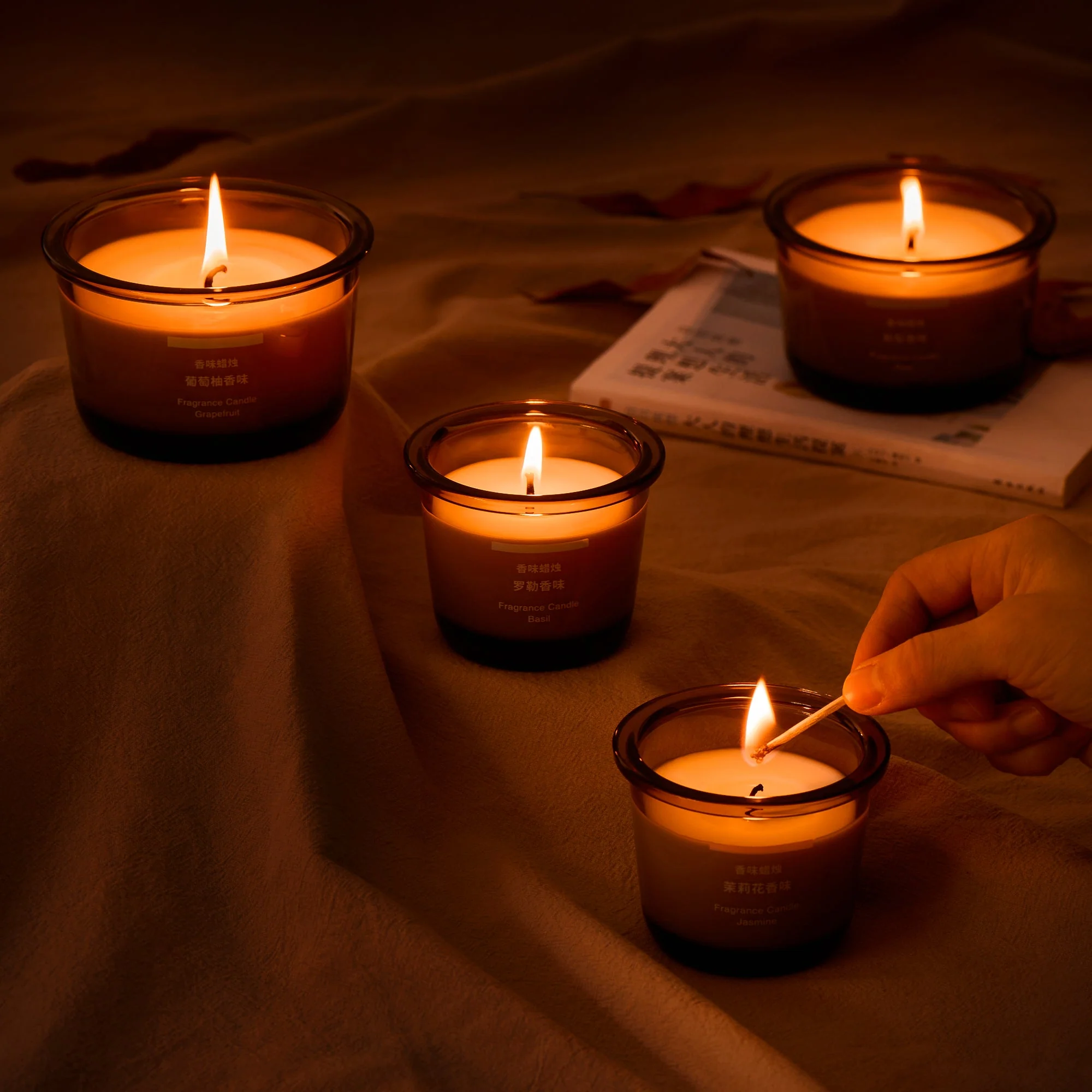 Fragrance Candle - Basil - Image 12