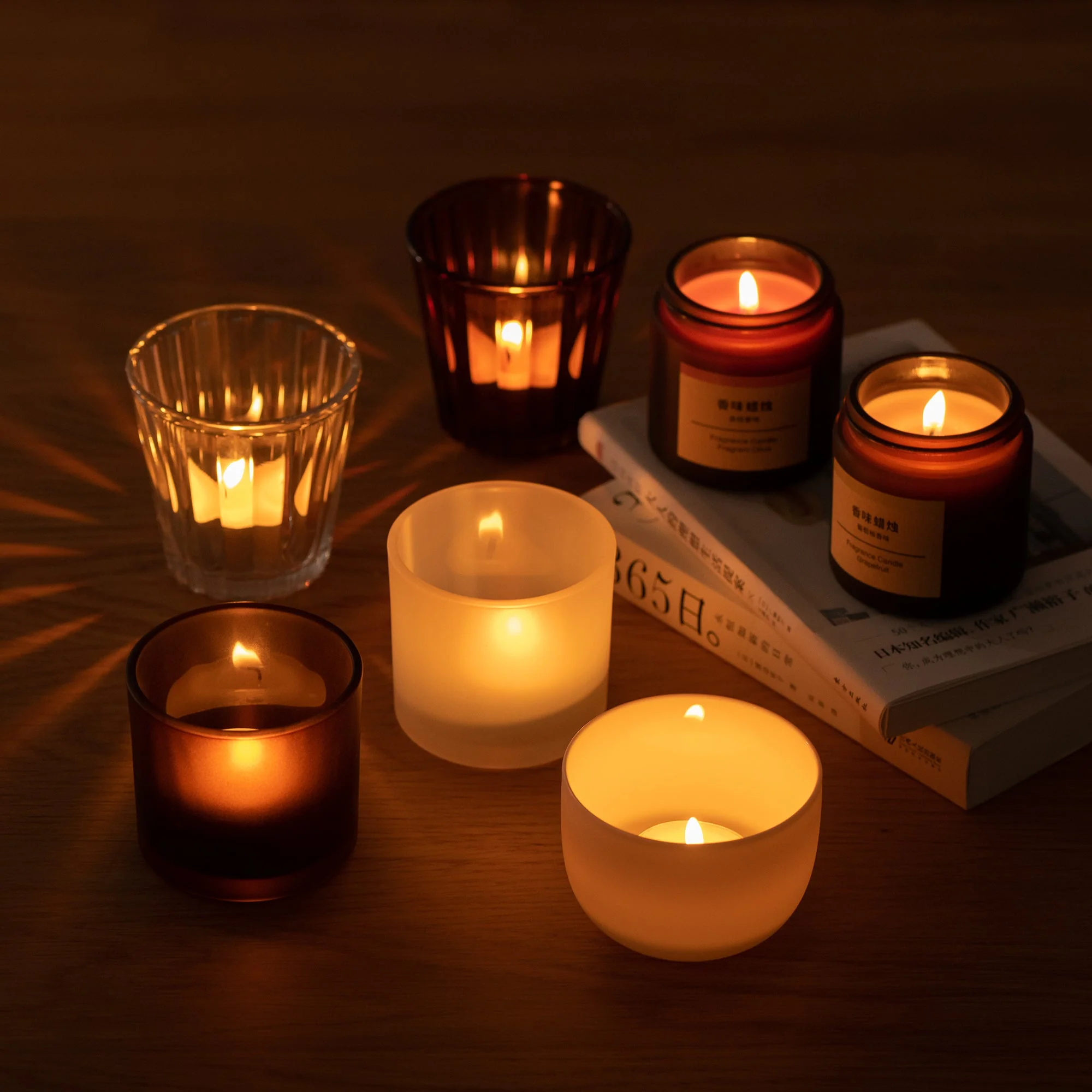 Fragrance Candle - Orange - Image 4