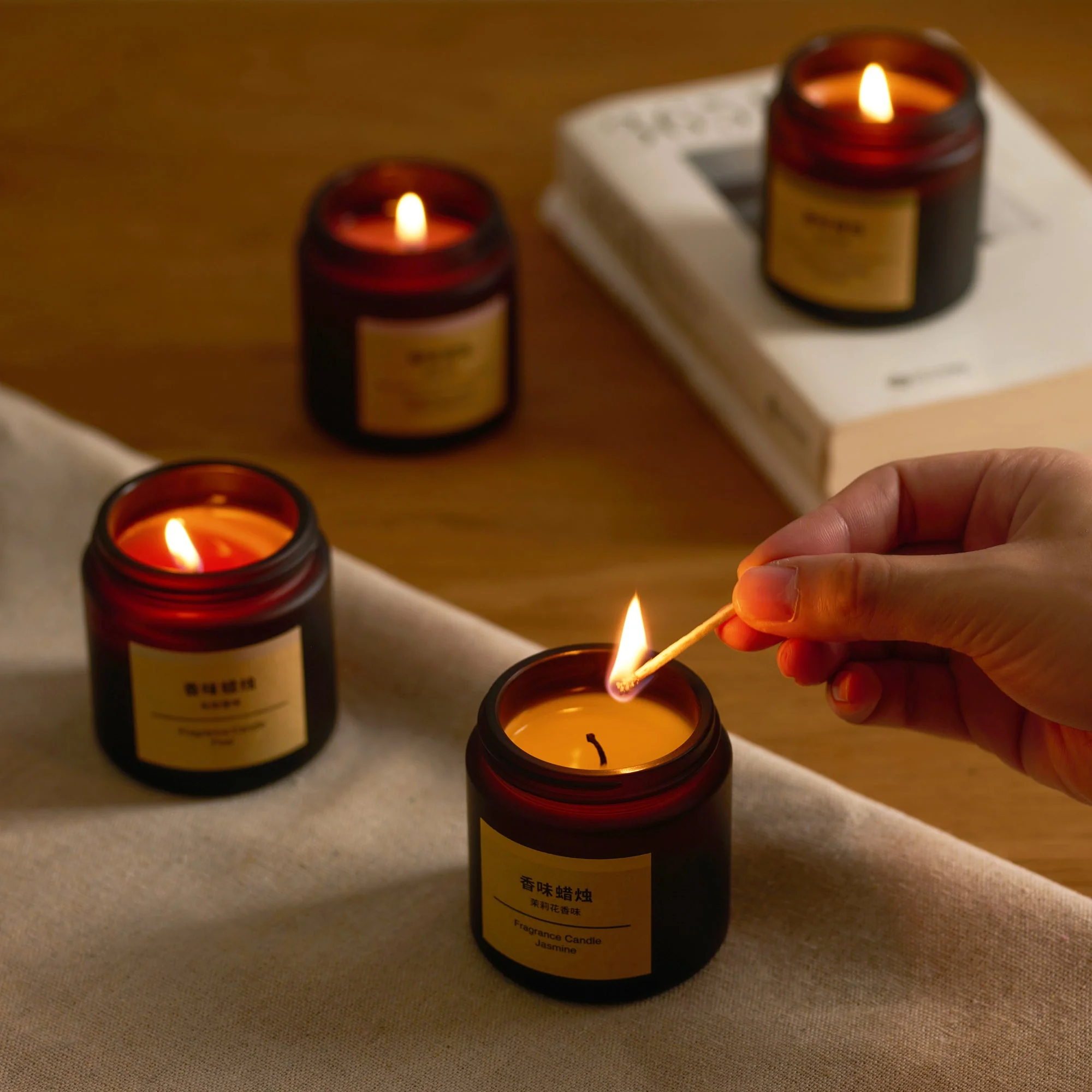 Fragrance Candle - Pear - Image 11