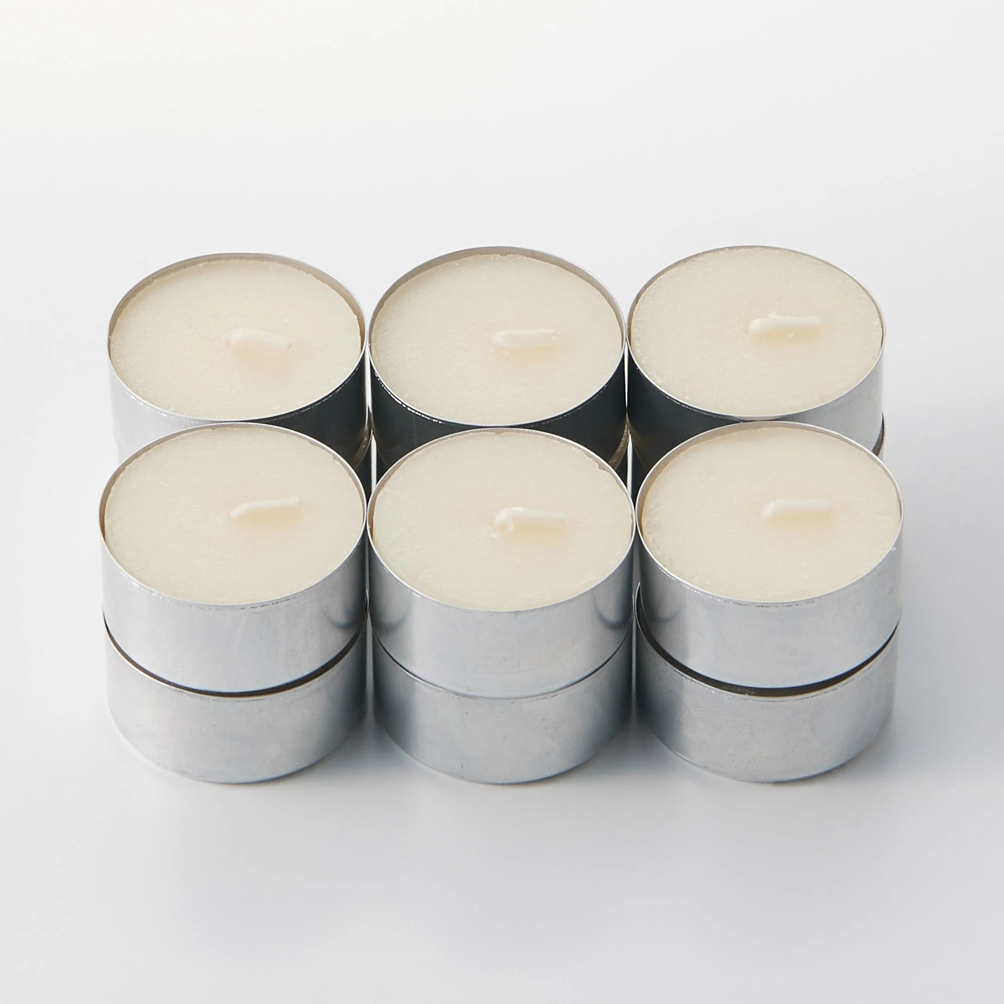 Fragrance-Free Mini Tealight Candle (12 Pack) - Image 3