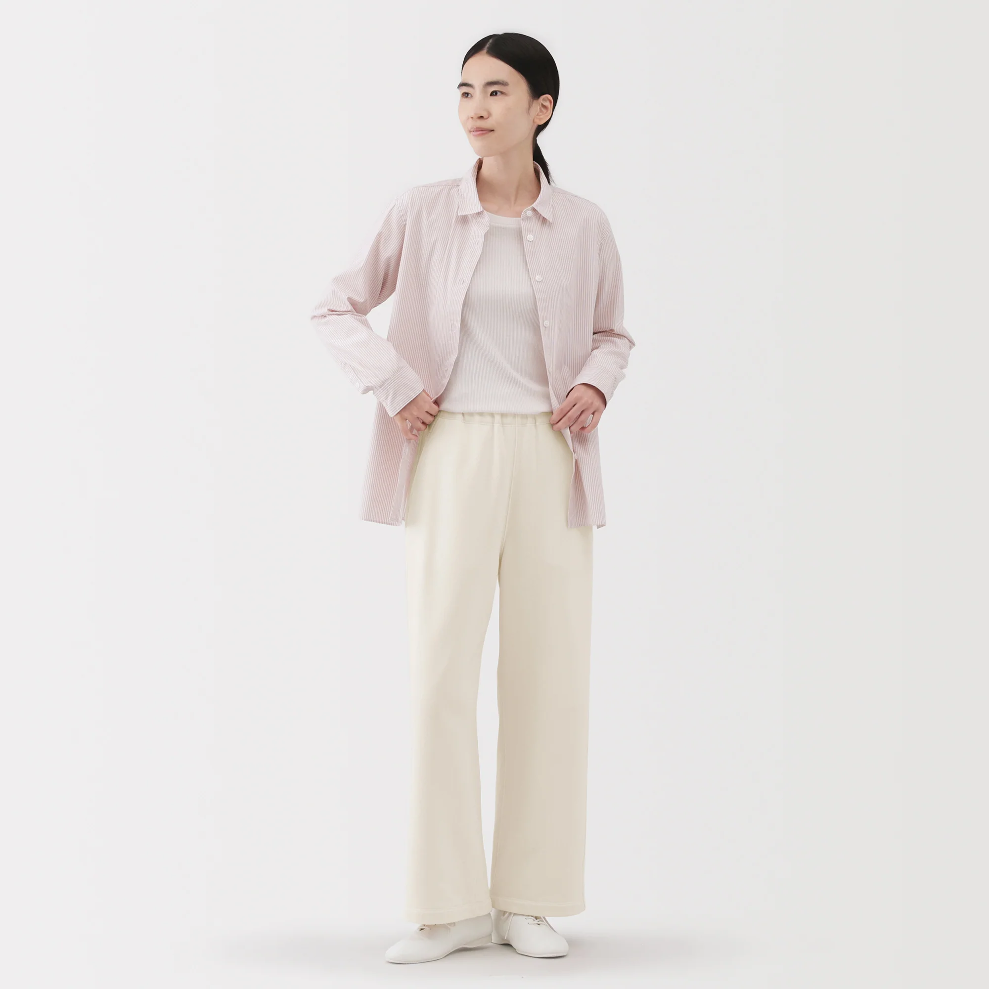 French Terry Wide Sweatpants - Image 34