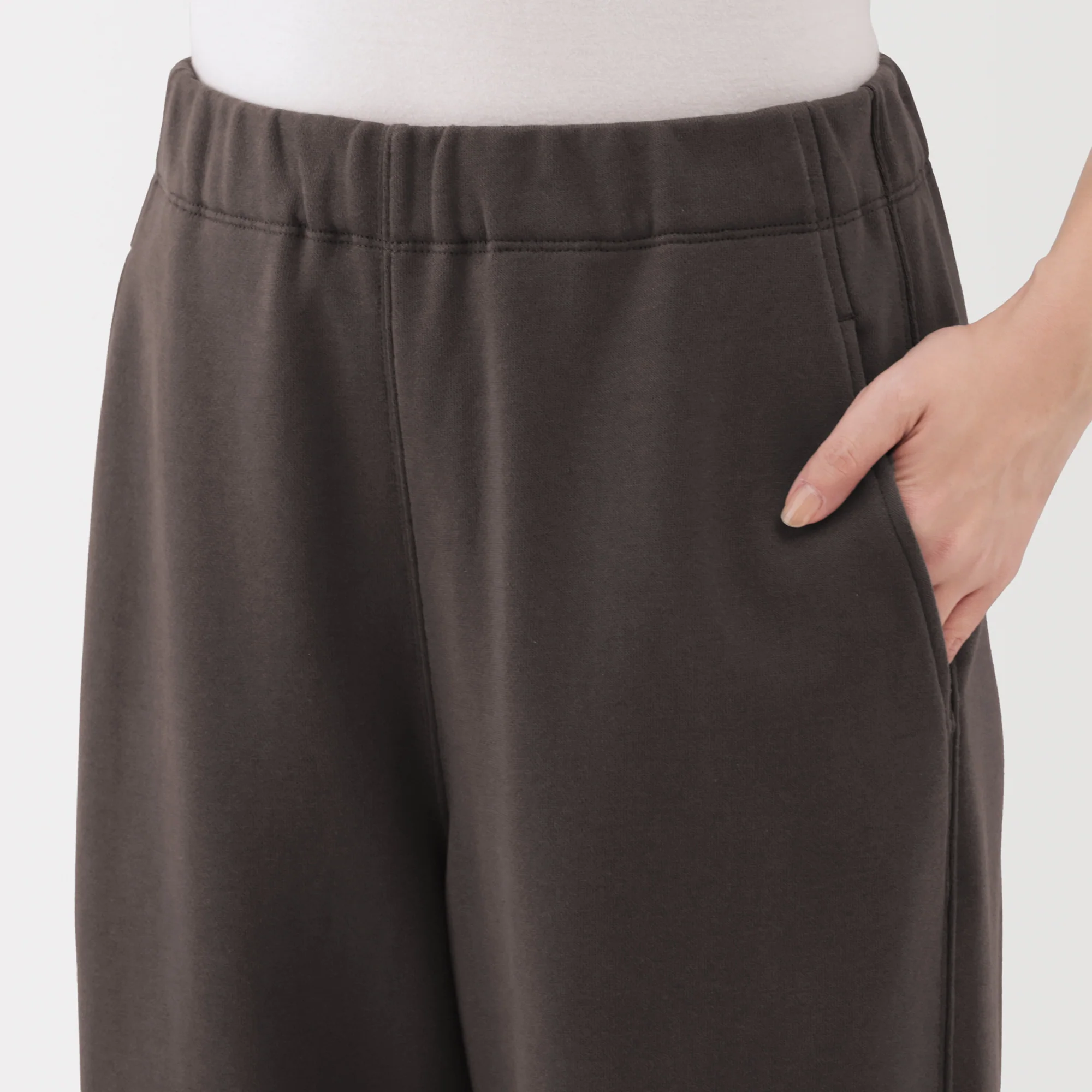 French Terry Wide Sweatpants - Image 37