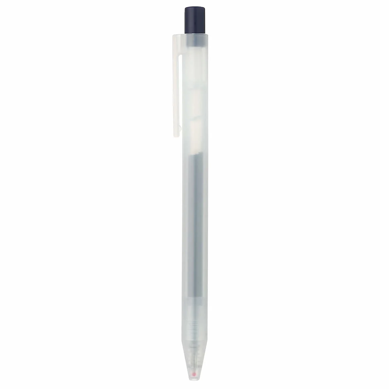 Gel Ink Ballpoint Pen Knock Type 0.5mm - Black (10 Pack) - Image 3
