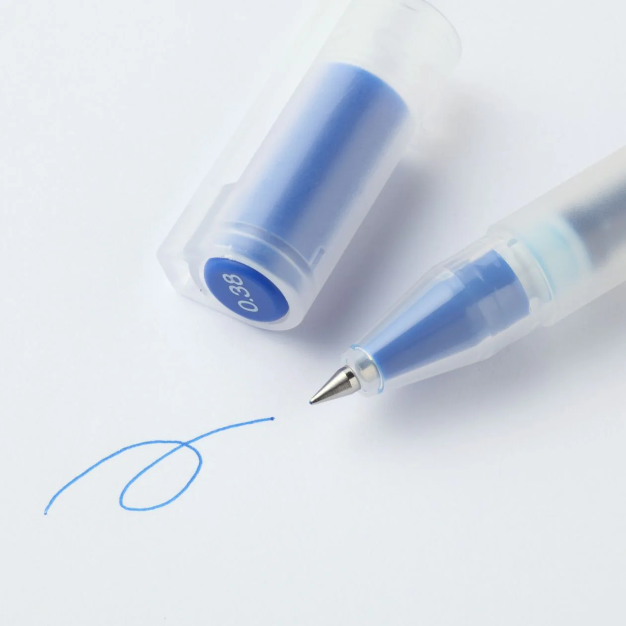 Gel Ink Ballpoint Cap Type Pen 0.38 mm - Image 2