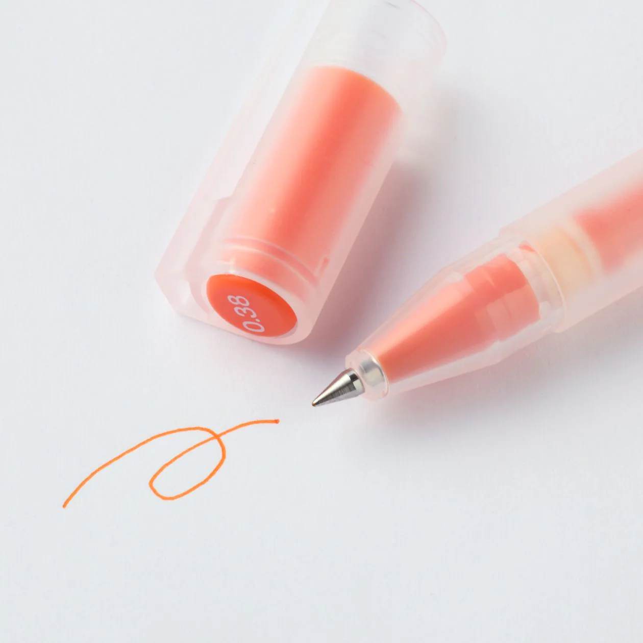 Gel Ink Ballpoint Cap Type Pen 0.38 mm - Image 4