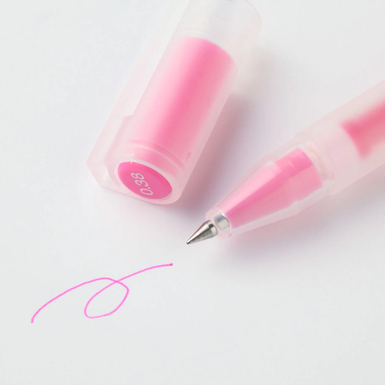 Gel Ink Ballpoint Cap Type Pen 0.38 mm - Image 6