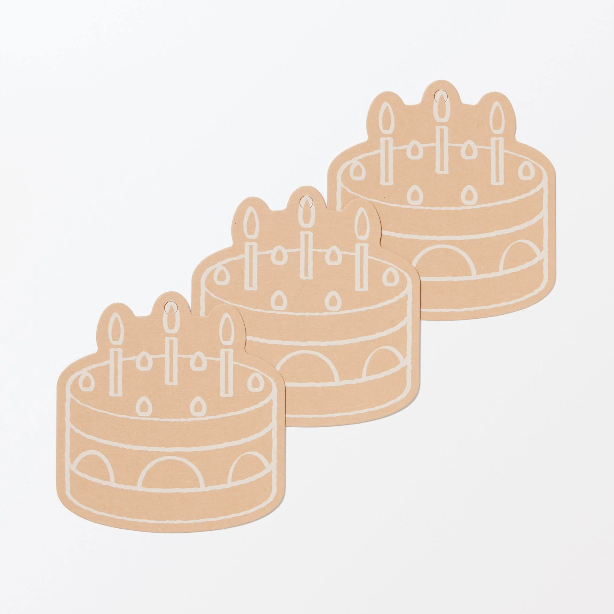 Gift Message Card - Cake - Image 4