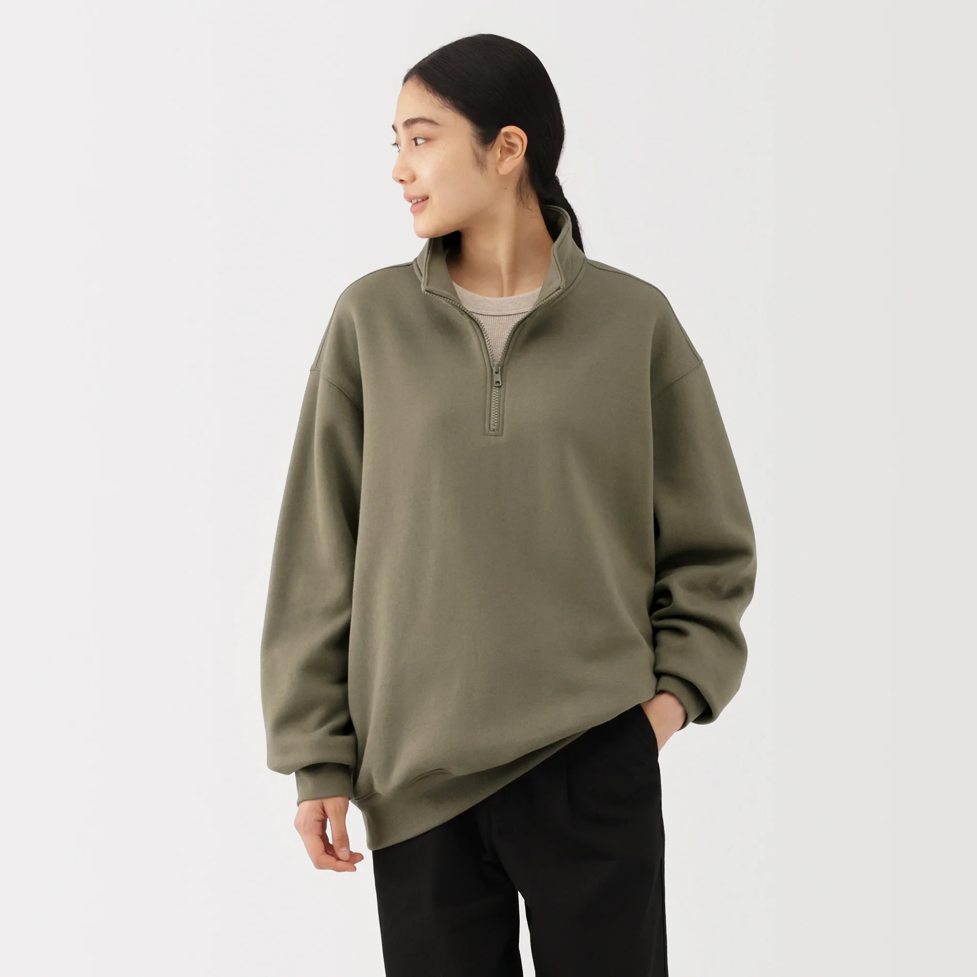 Half-Zip Sweatshirt - Image 34