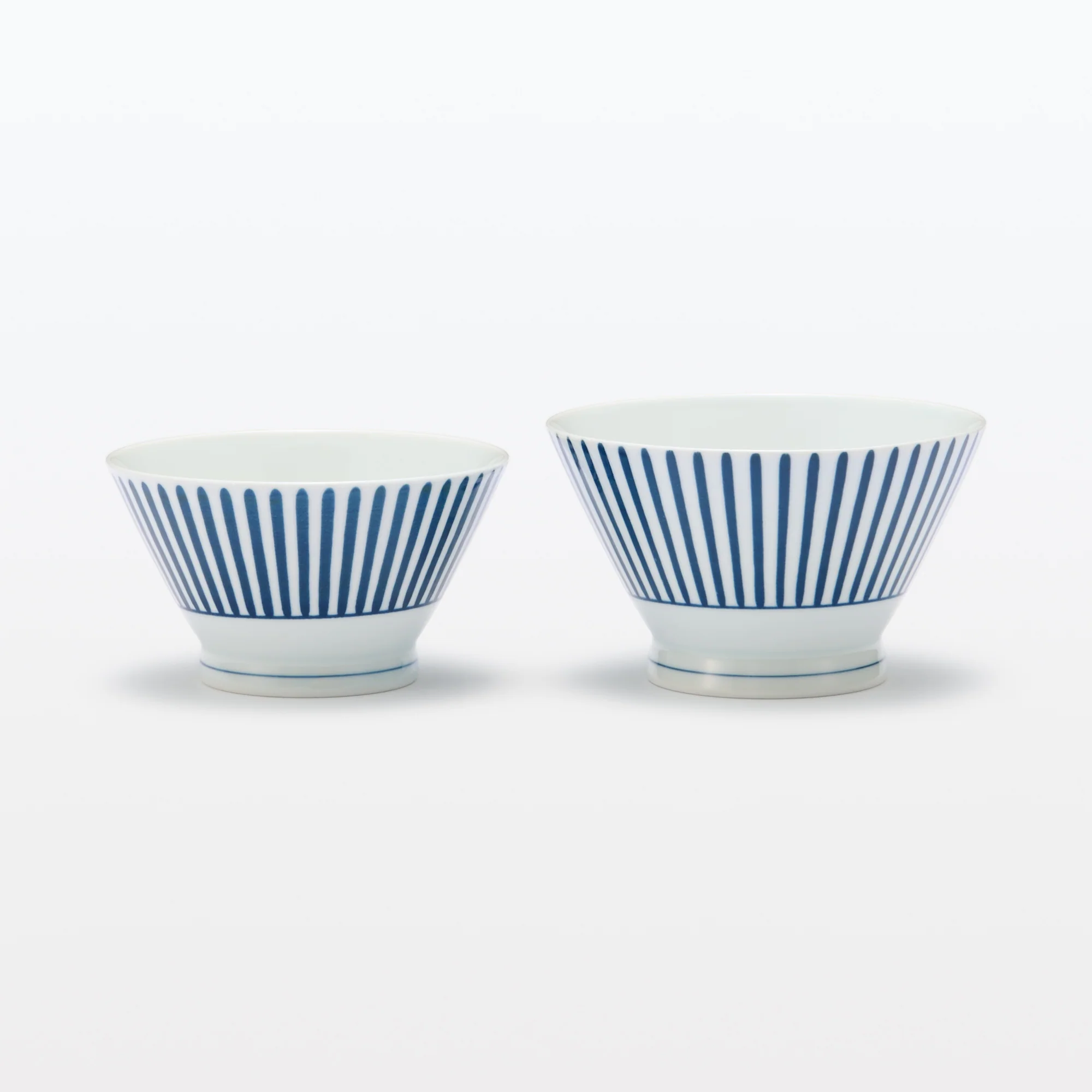 Hasami Ware Rice Bowl - Stripes Pattern - Image 7