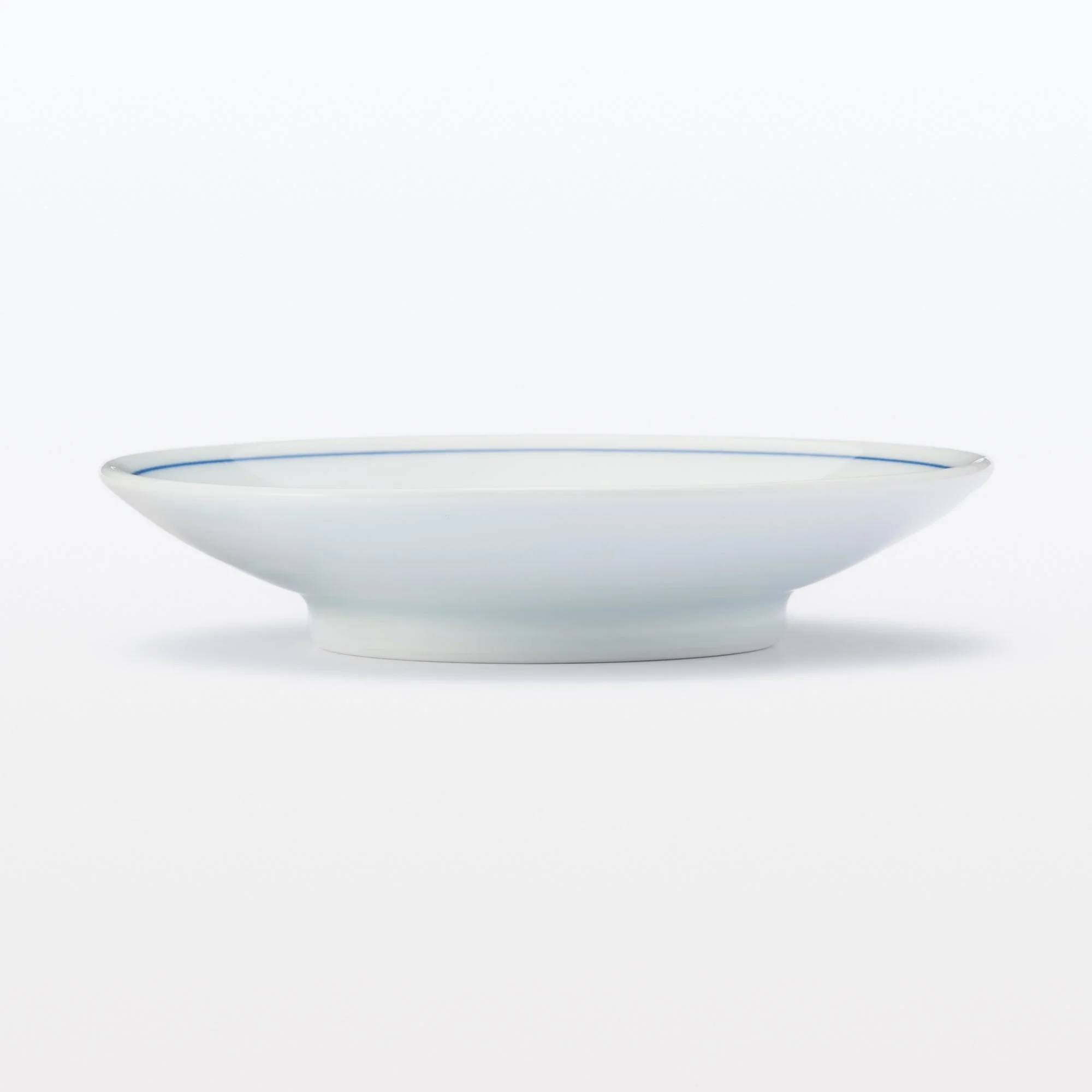 Hasami Ware Small Plate - Wave Pattern - Image 3