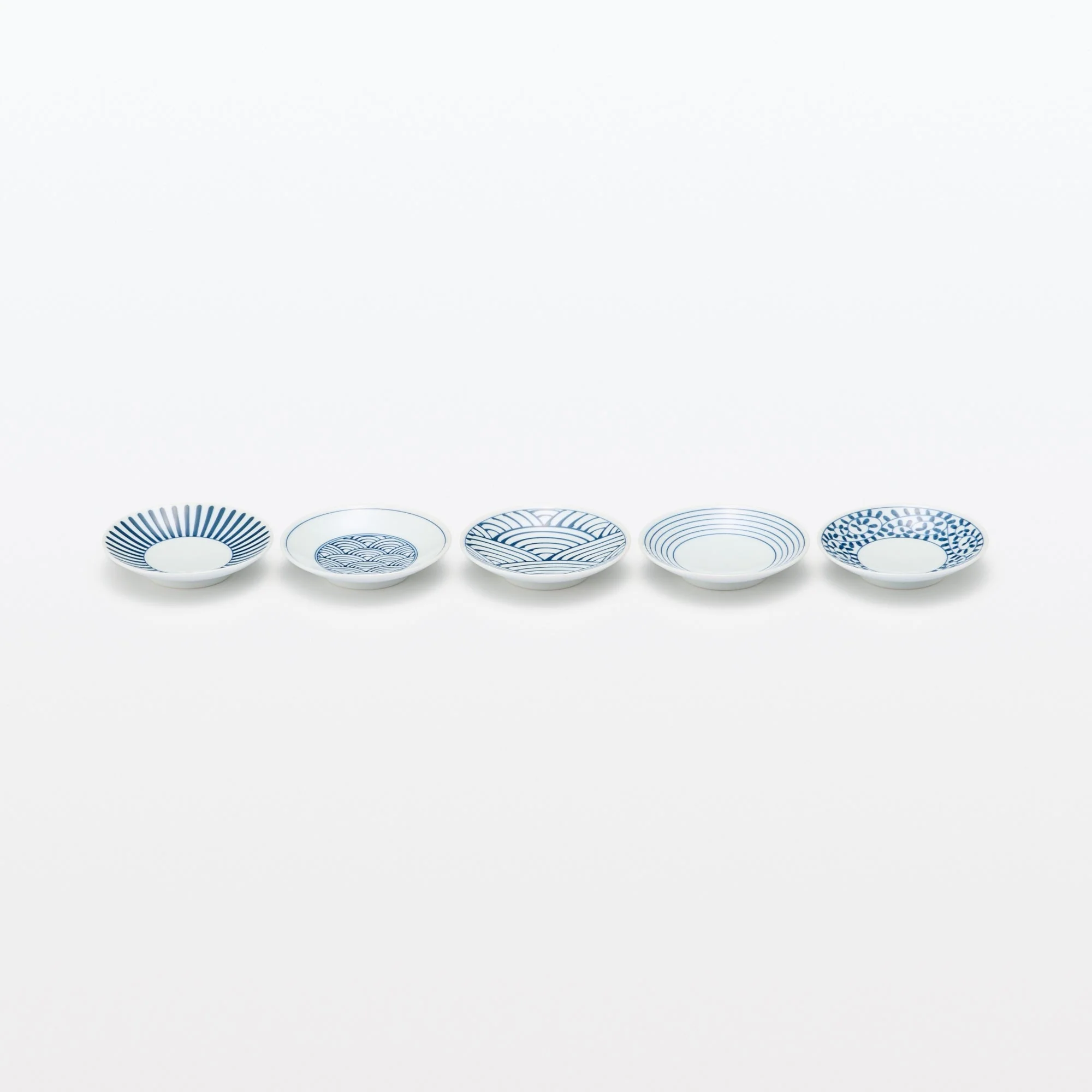 Hasami Ware Small Plate - Wave Pattern - Image 7