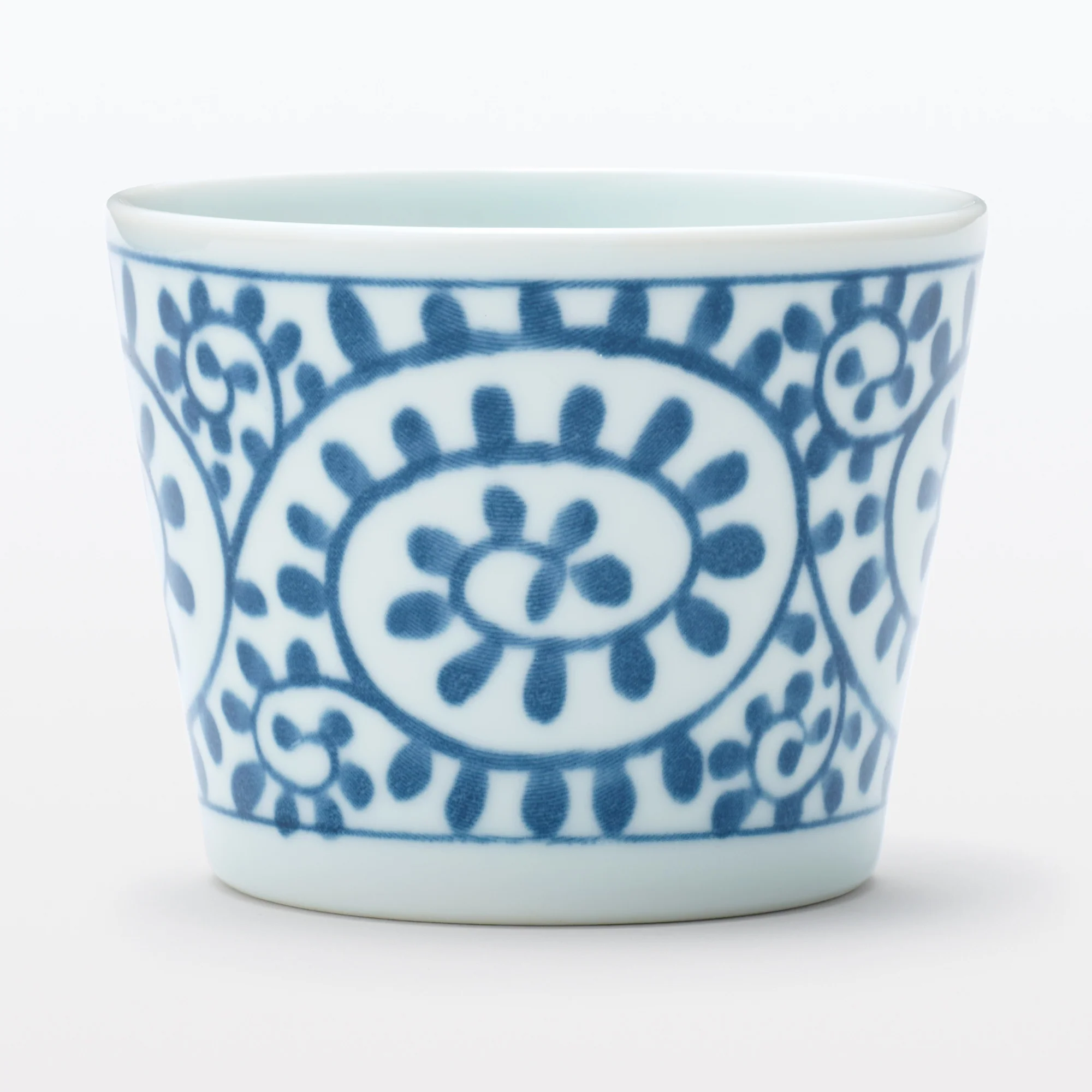 Hasami Ware Soup Cup - Arabesque Pattern - Image 3