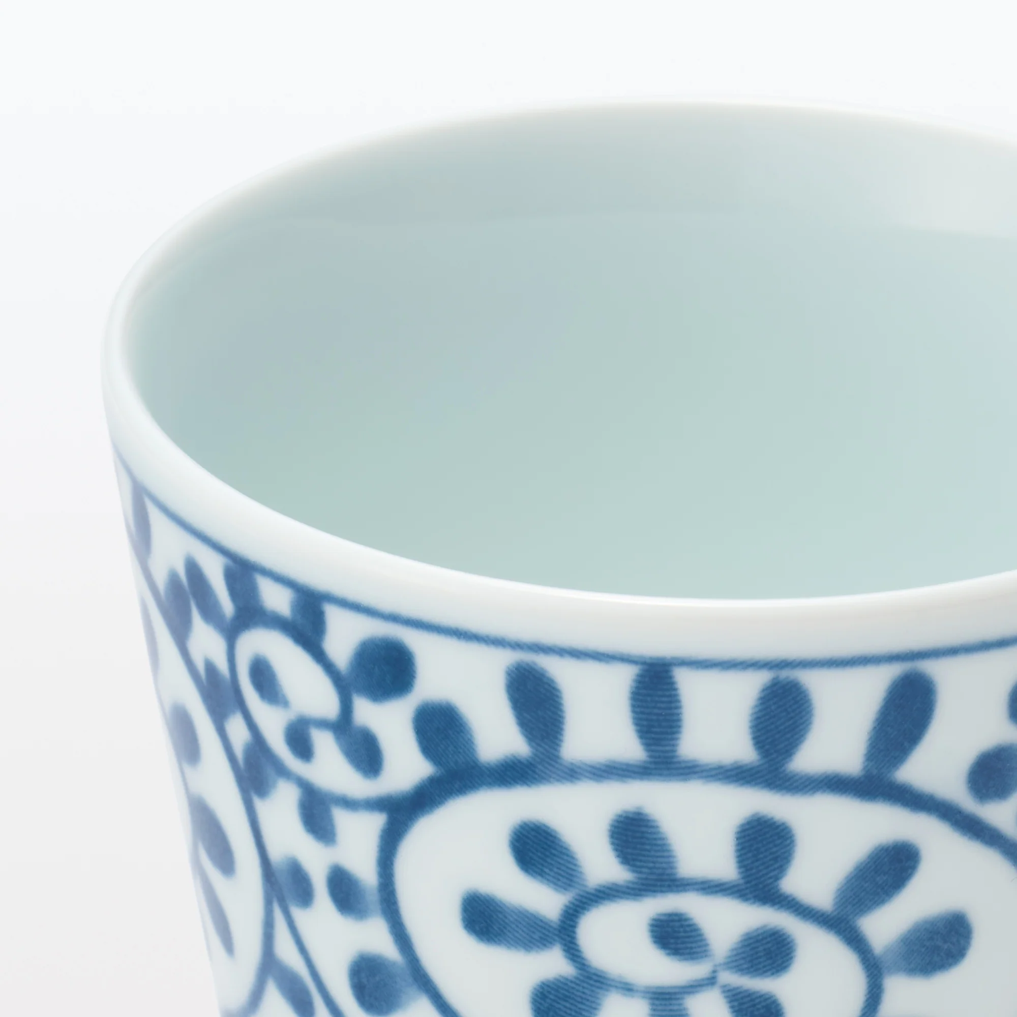 Hasami Ware Soup Cup - Arabesque Pattern - Image 6