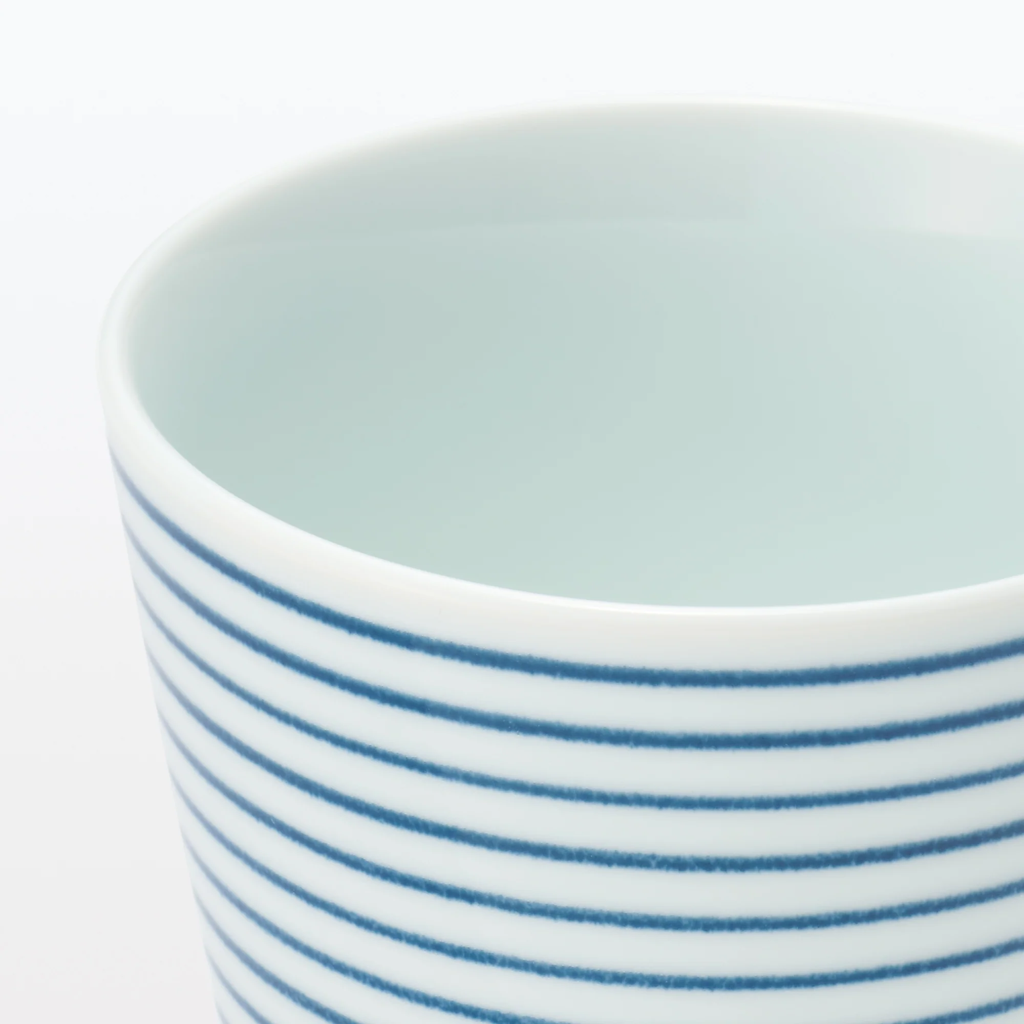 Hasami Ware Soup Cup - Horizontal Stripes - Image 6