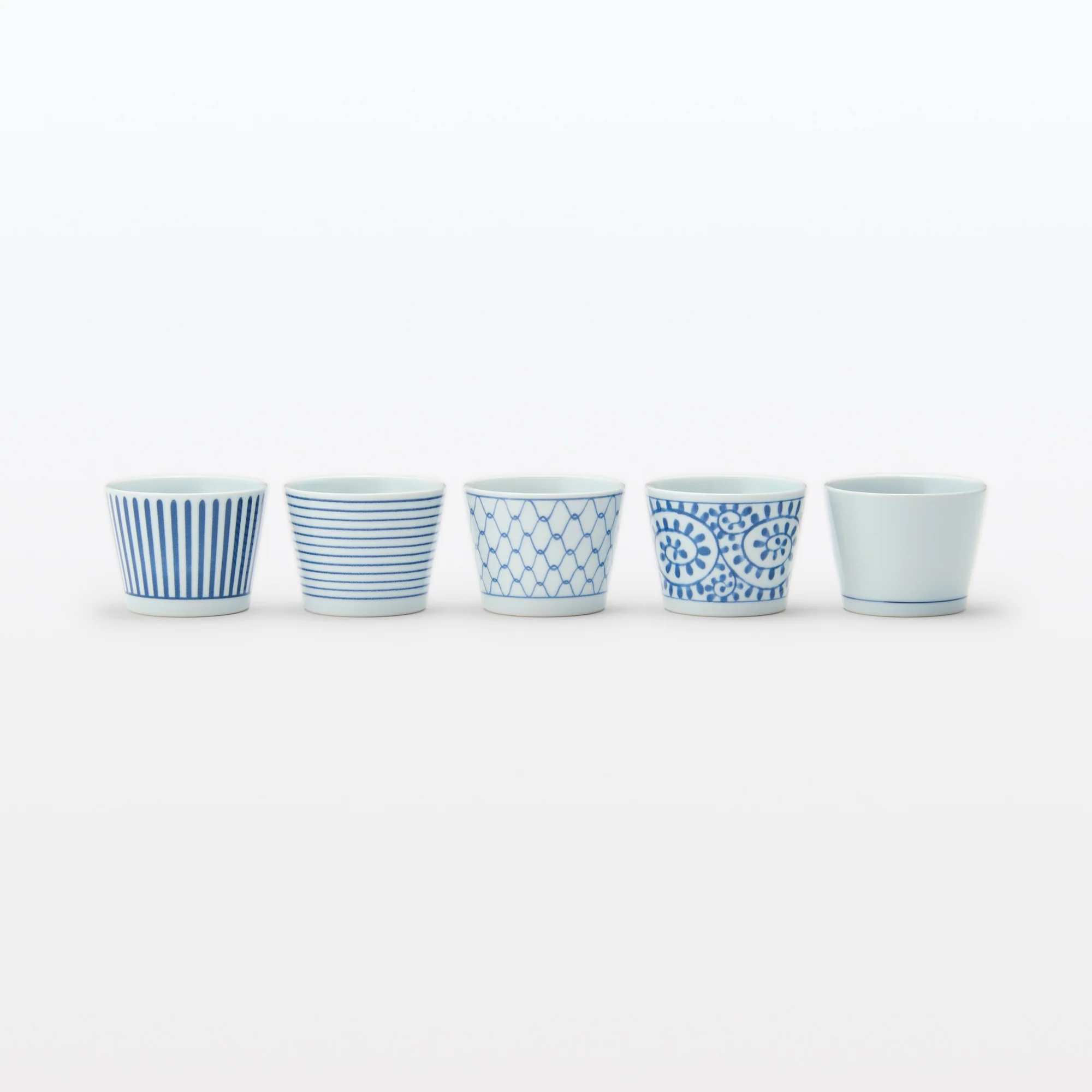 Hasami Ware Soup Cup - Stripes Pattern - Image 7