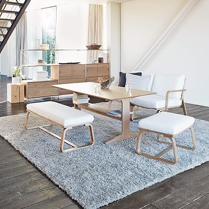 [HD] Living Dining Table 3 - Oak - Image 2