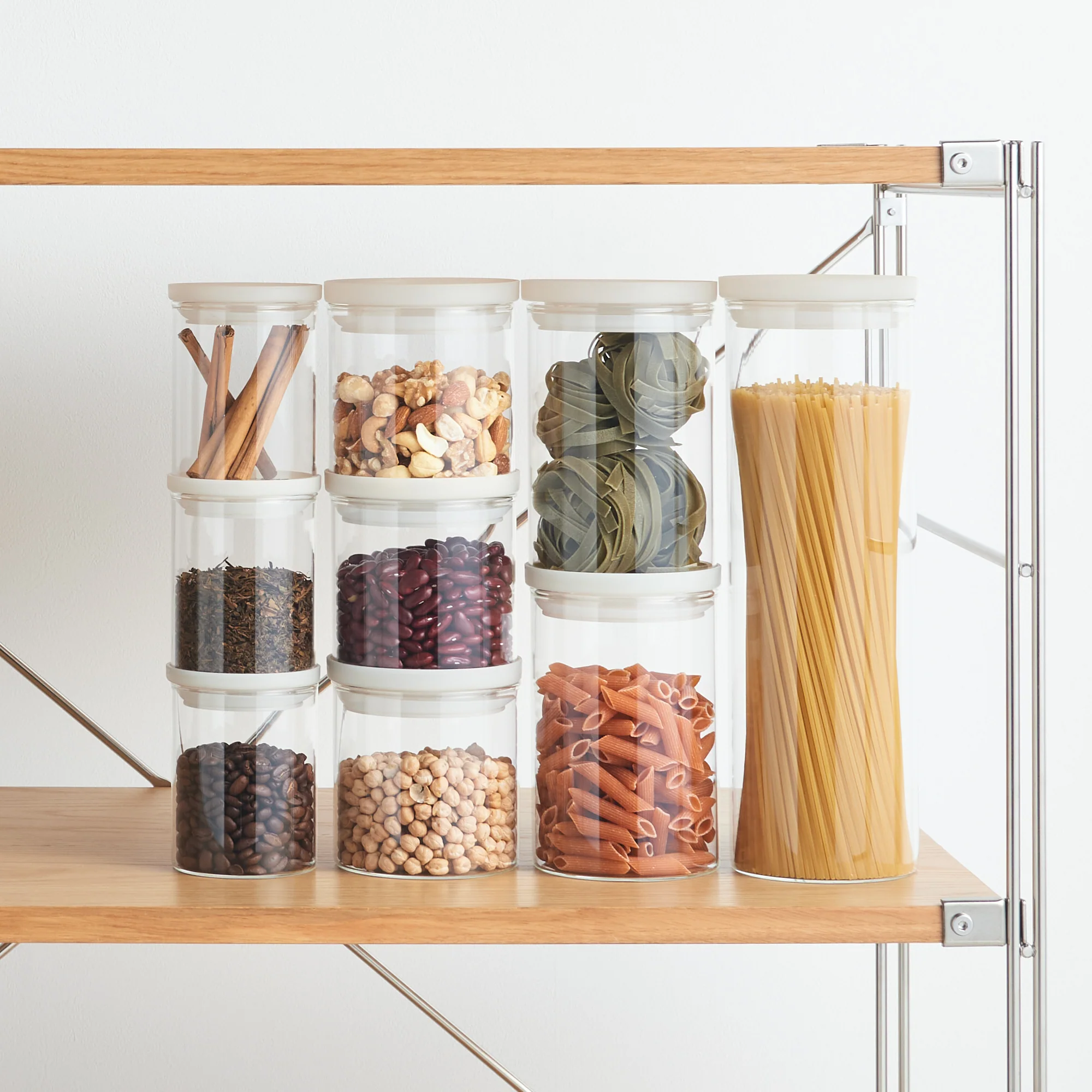 Heat Resistant Glass Round Storage Jar 10.8 fl oz - Image 6