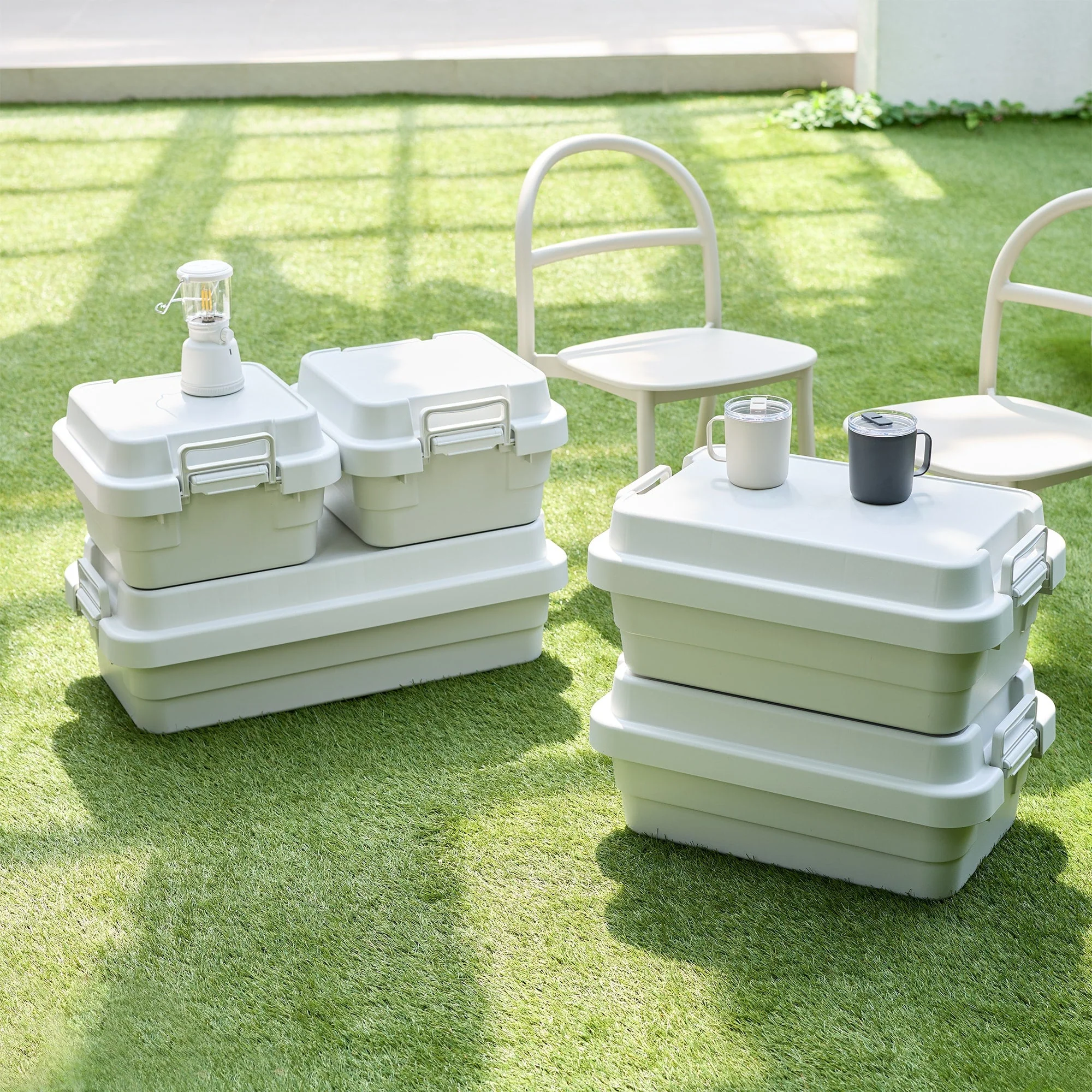 Heavy Duty Polypropylene Shallow Storage Box - Large (31.7 Qt) - Image 9