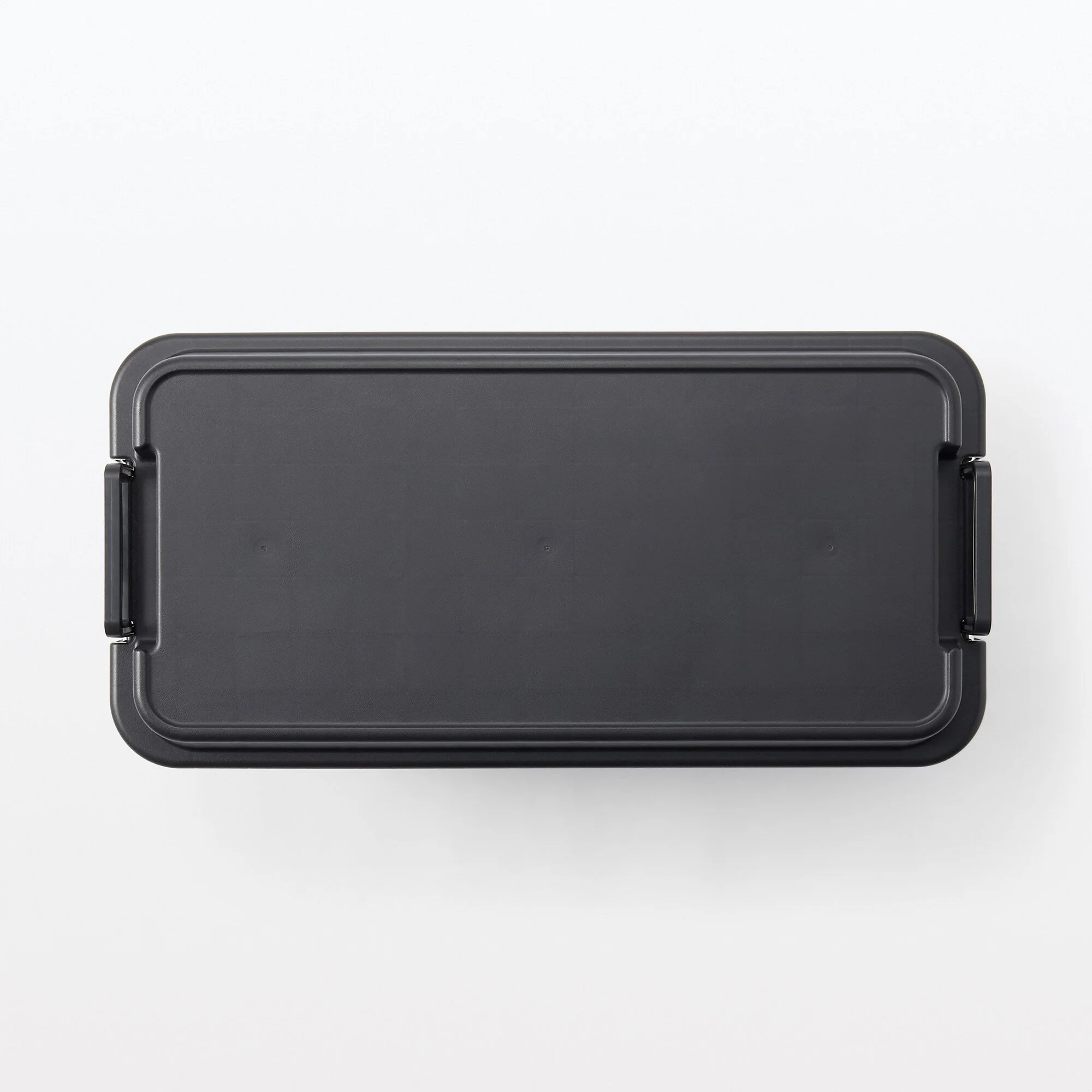 Heavy Duty Polypropylene Storage Box - Dark Gray - Extra Large 18.5 gal - Image 3