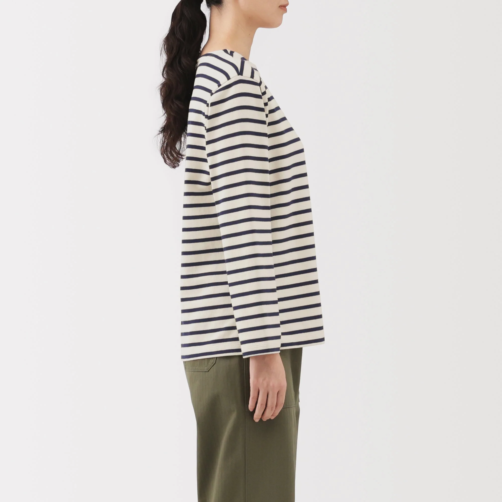 Heavyweight Boatneck T-Shirt - Image 29