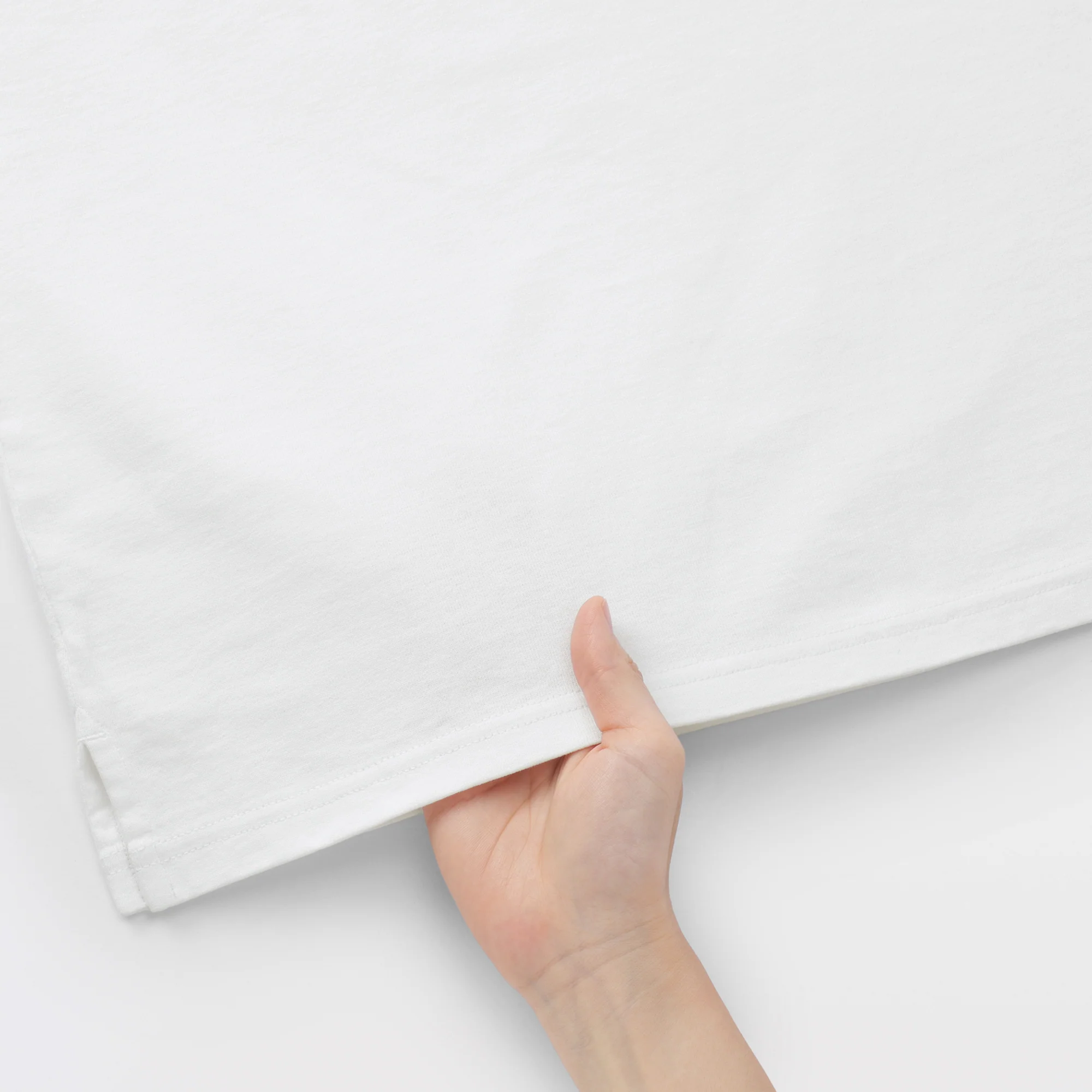 Heavyweight Cotton Boatneck T-Shirt - Image 19
