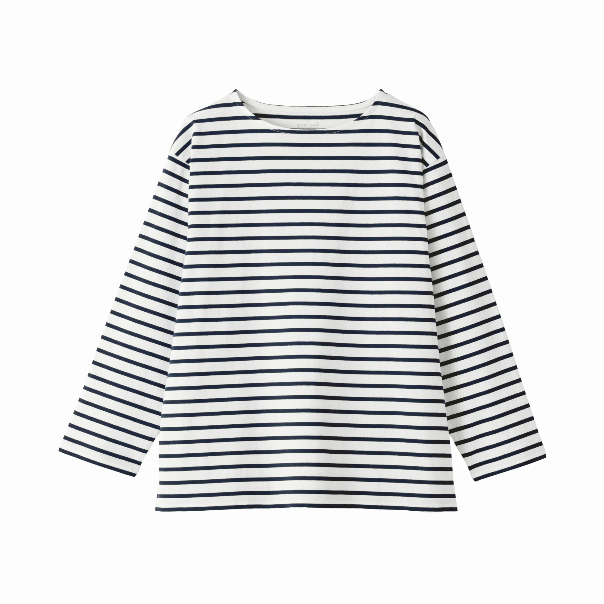 Heavyweight Cotton Boatneck T-Shirt - Image 38