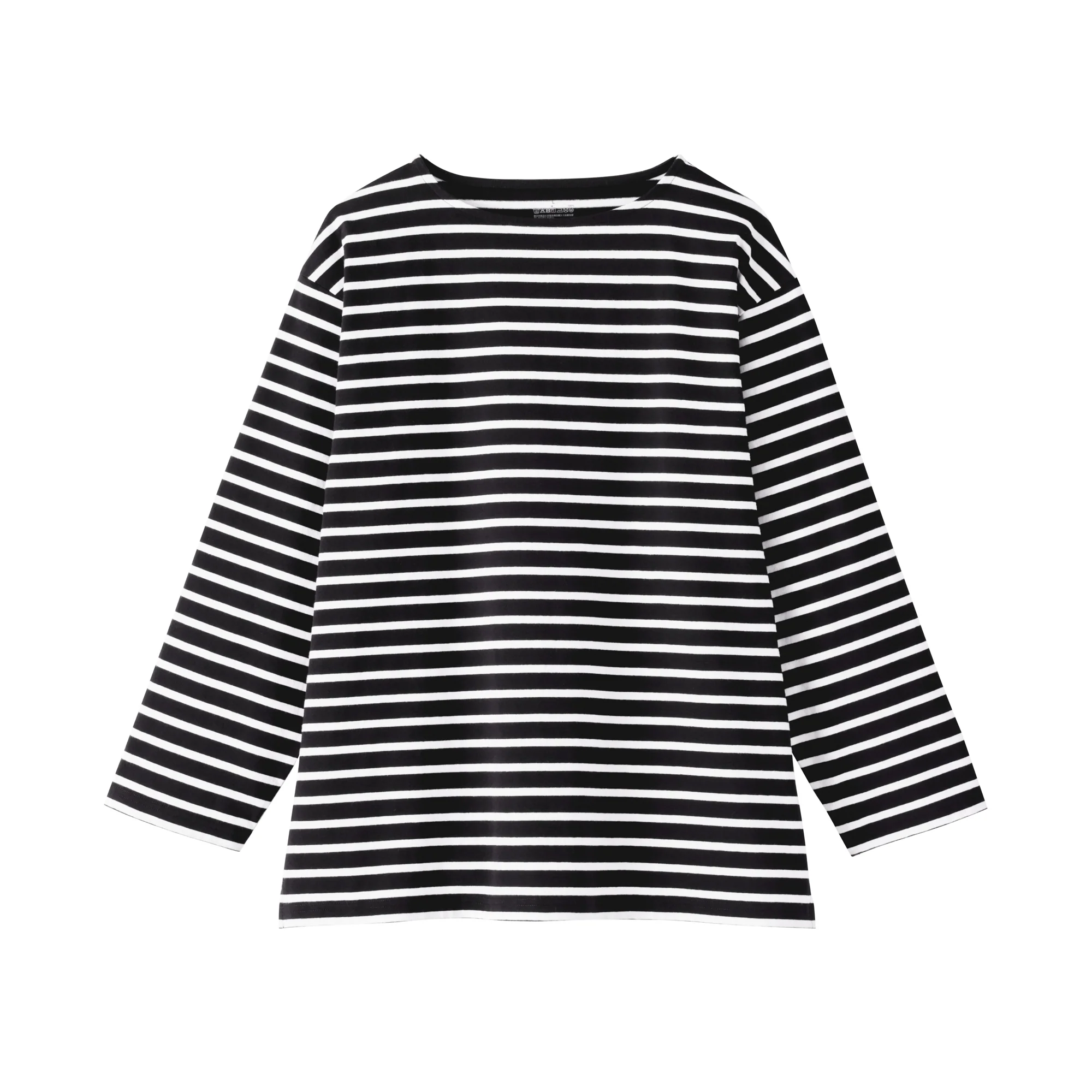 Heavyweight Cotton Boatneck T-Shirt - Image 47