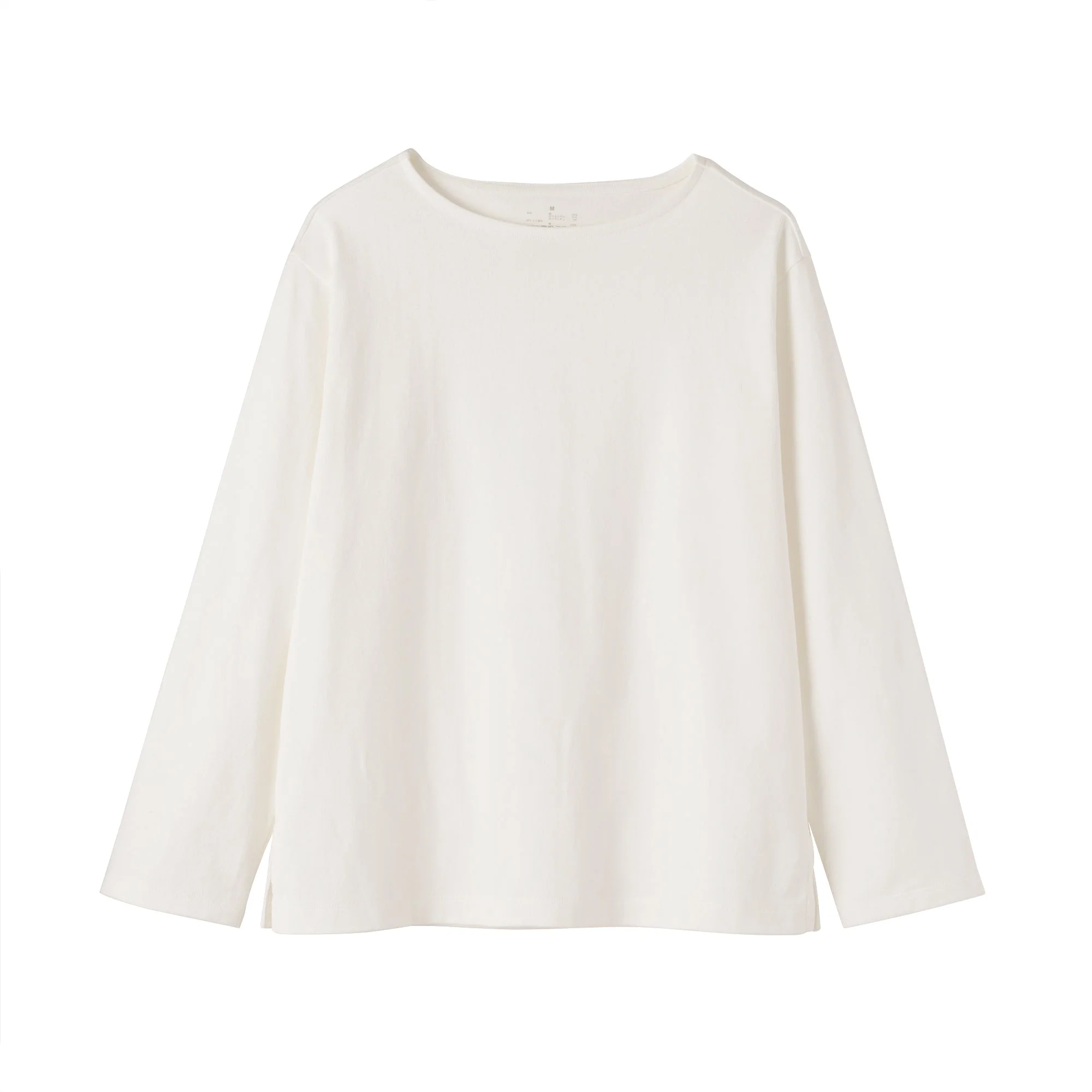Heavyweight Cotton Boatneck T-Shirt - Image 11