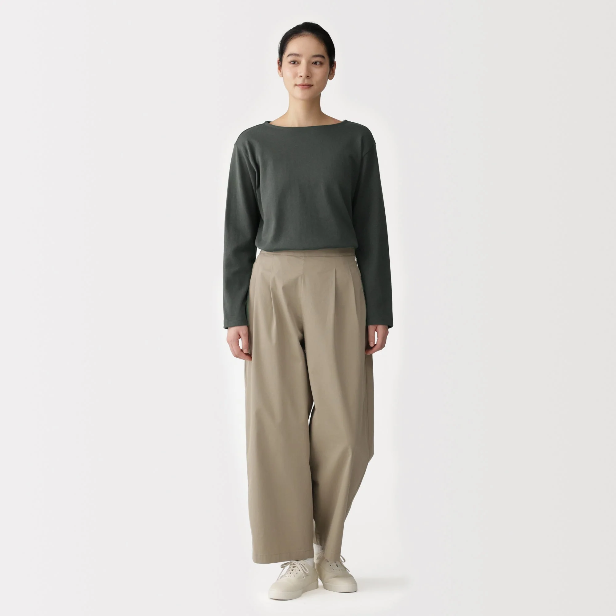 Heavyweight Cotton Boatneck T-Shirt - Image 22