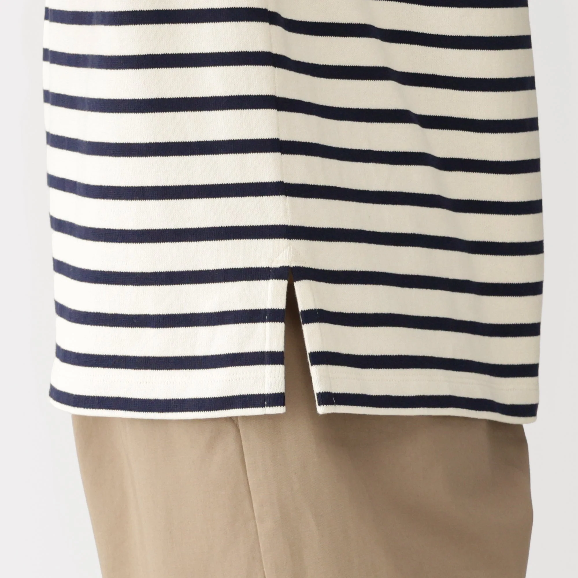 Heavyweight Cotton Boatneck T-Shirt - Image 44